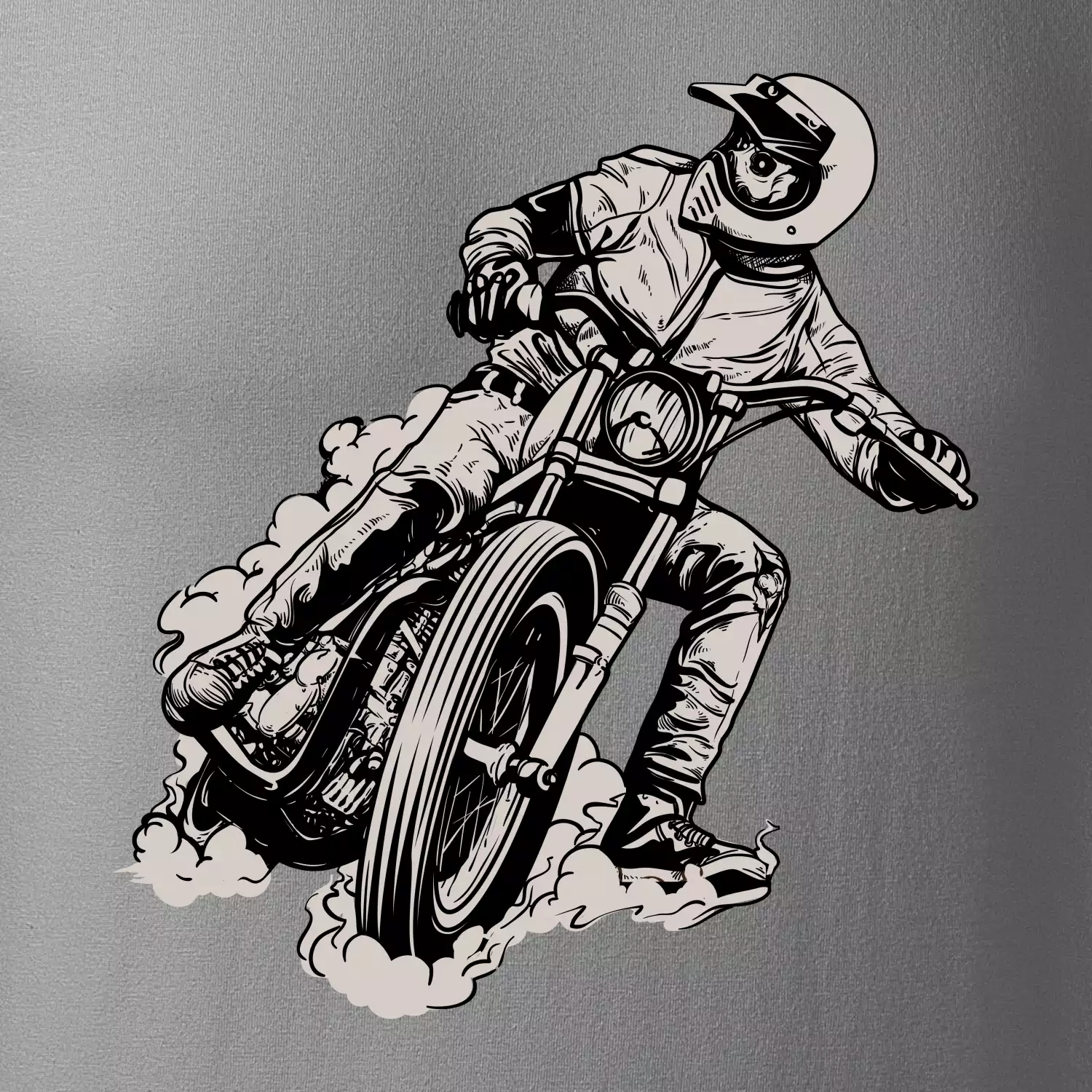 Motorkář bokem