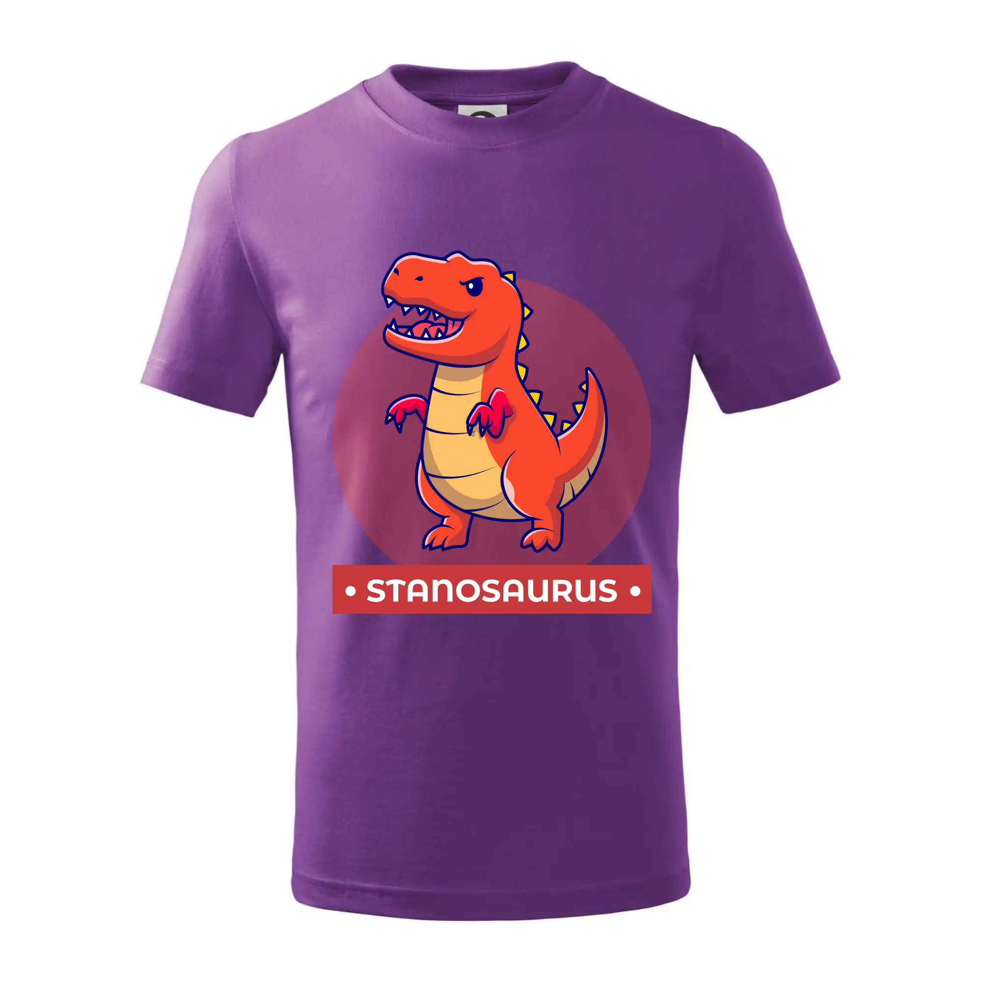 Dinosaurie mená - oranžový dinosaurus SK
