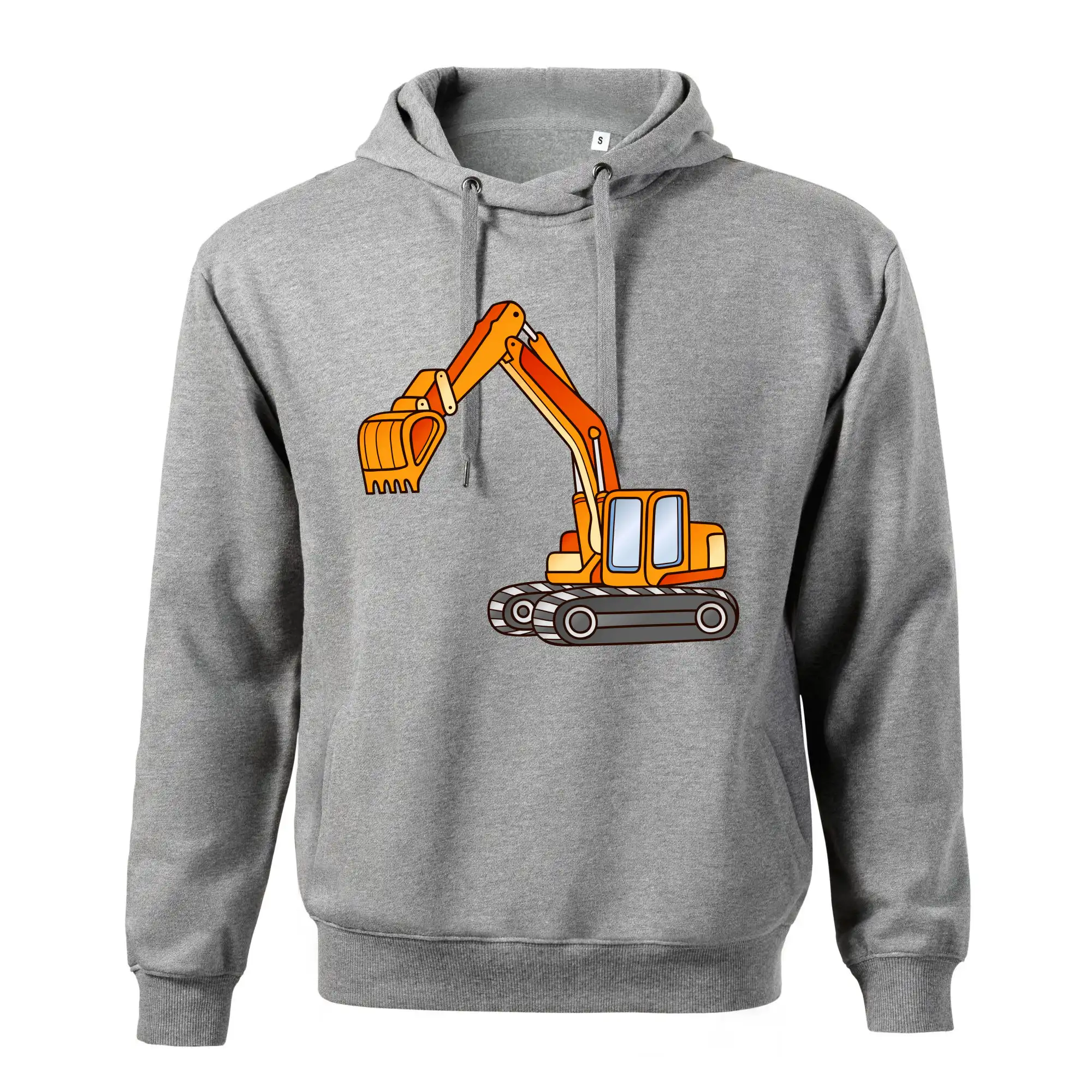 Bagr bez nápisu oranžový