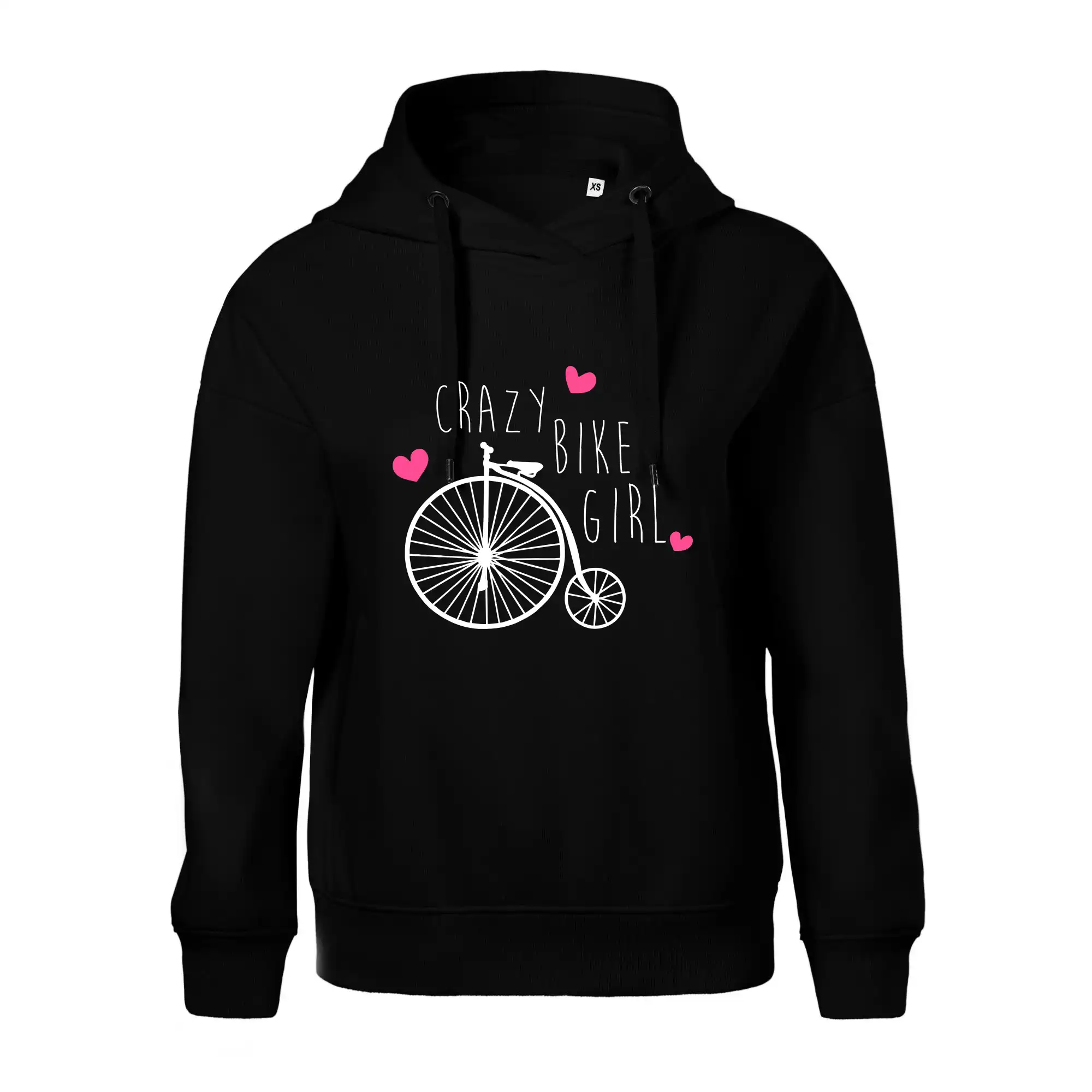 Crazy bike girl