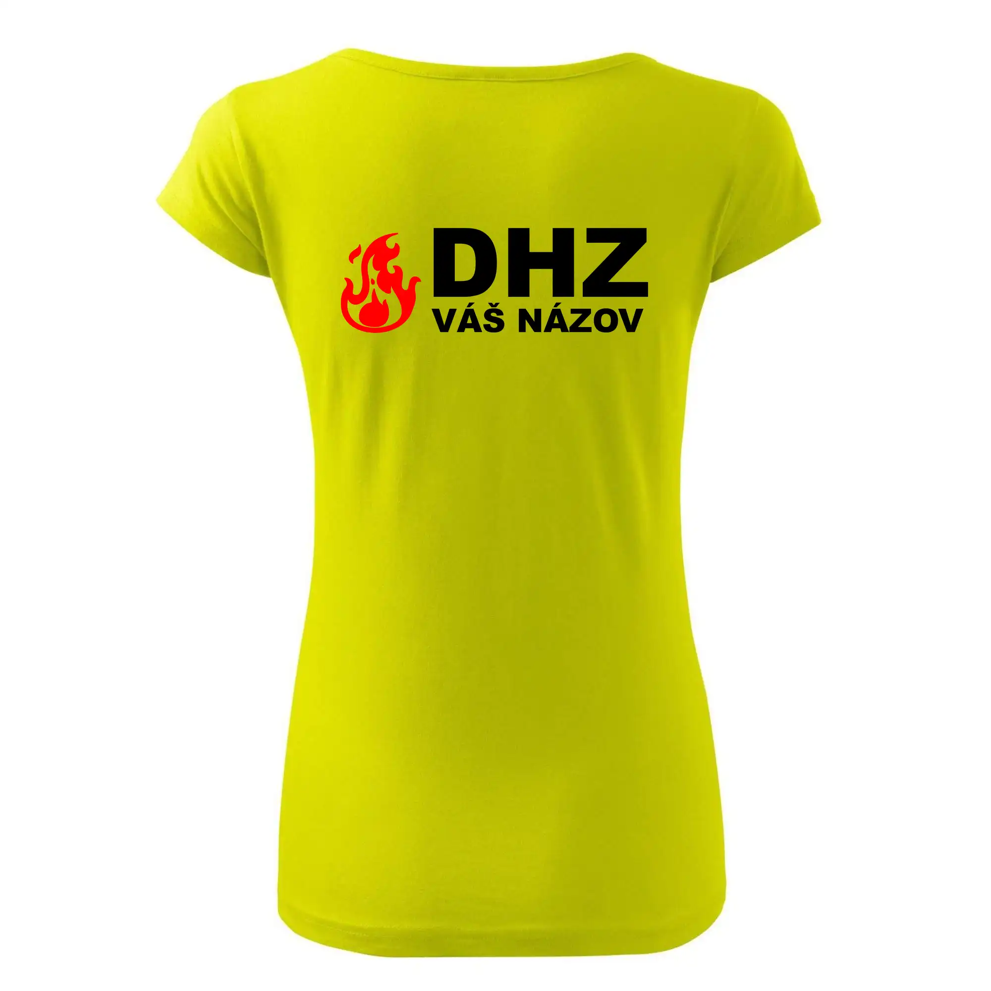 DHZ (oheň, firesport, názov sboru - vlastný nápis)