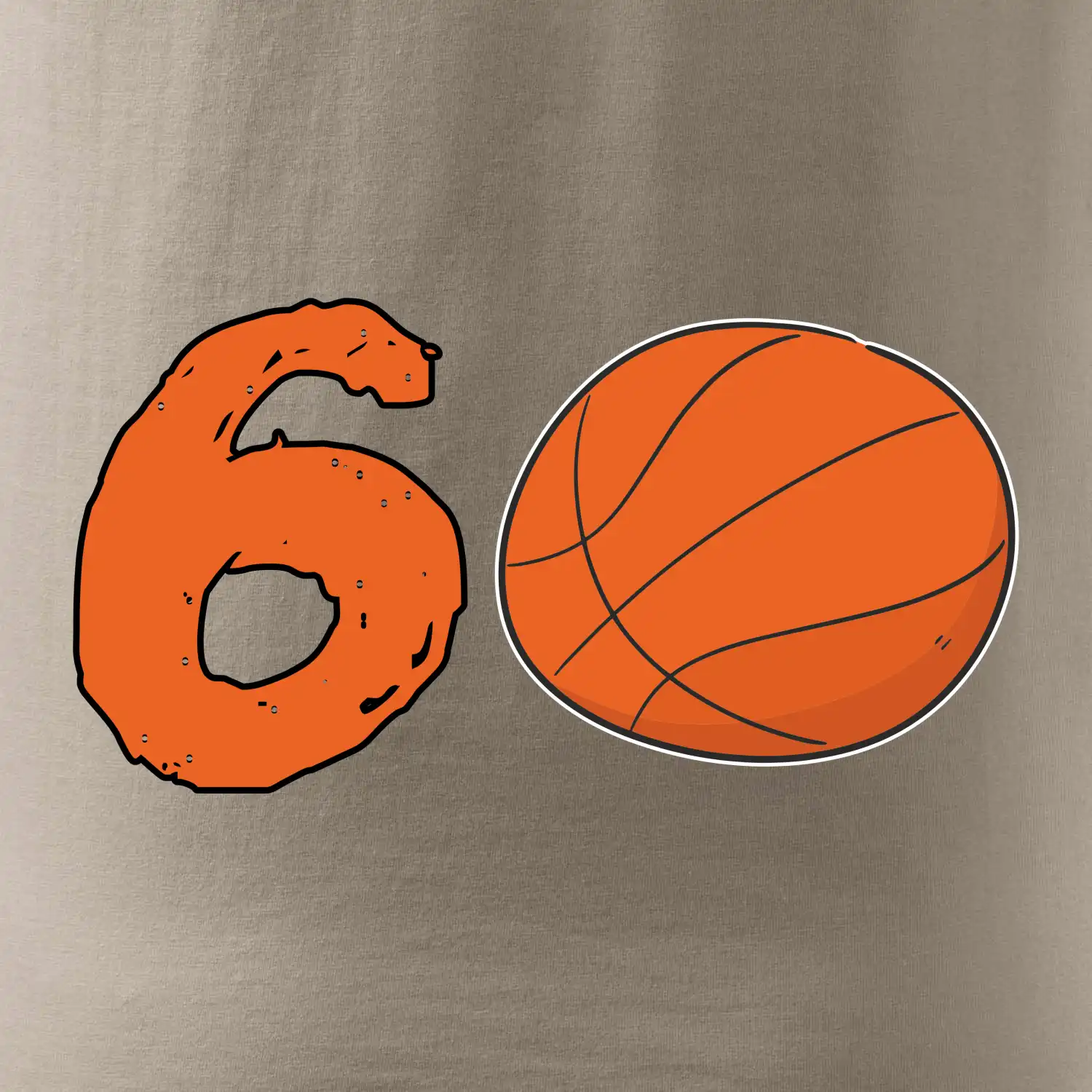 Basketball kulaté narozeniny 60