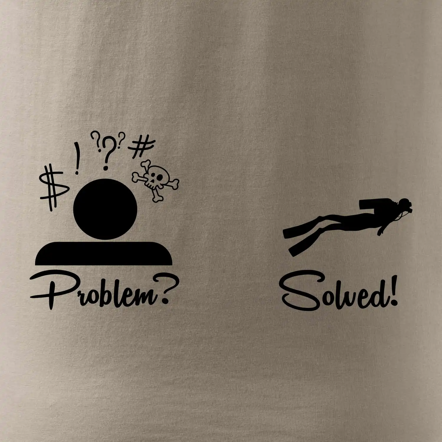 Problem solved - potápění