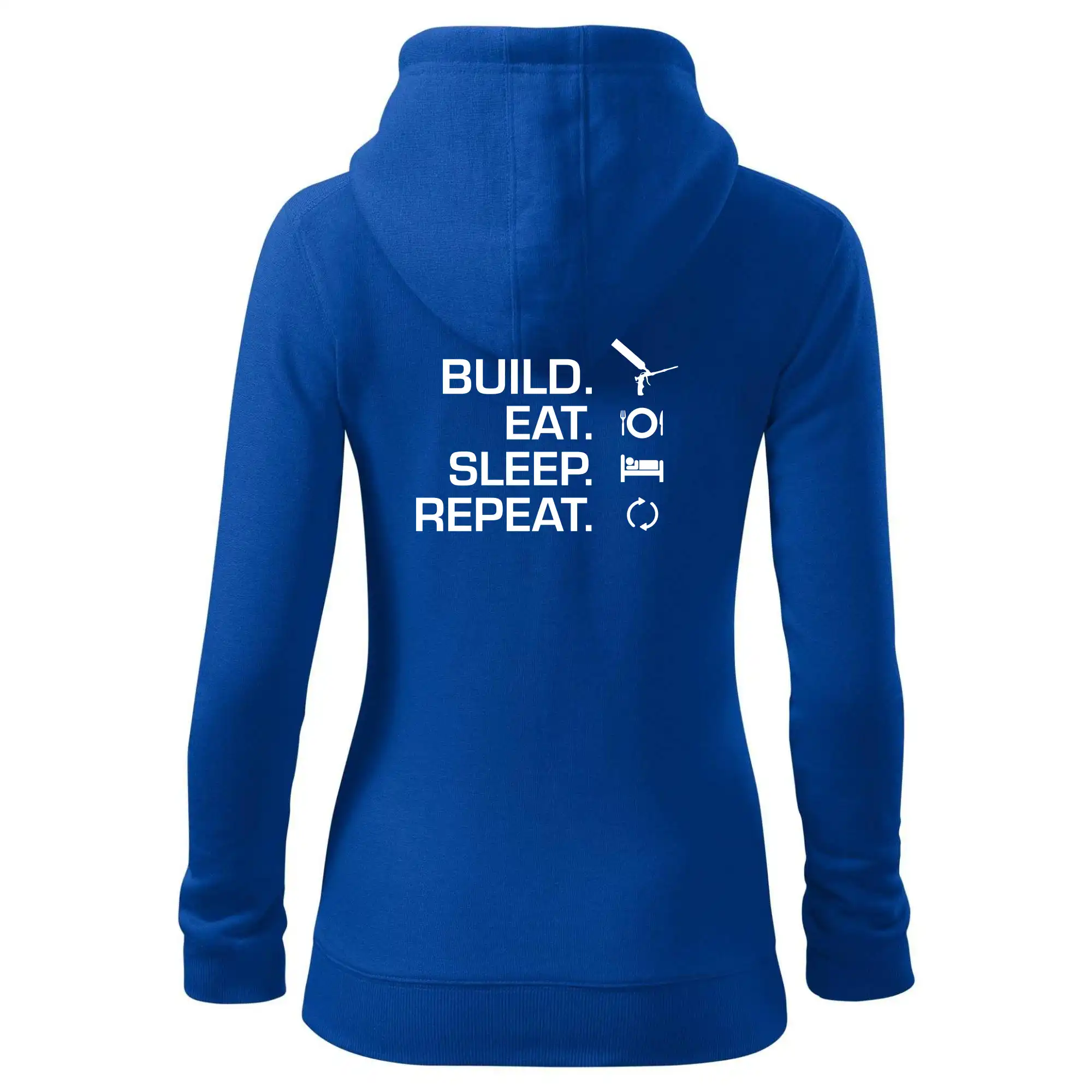 Build eat sleep repeat - montážní pěna