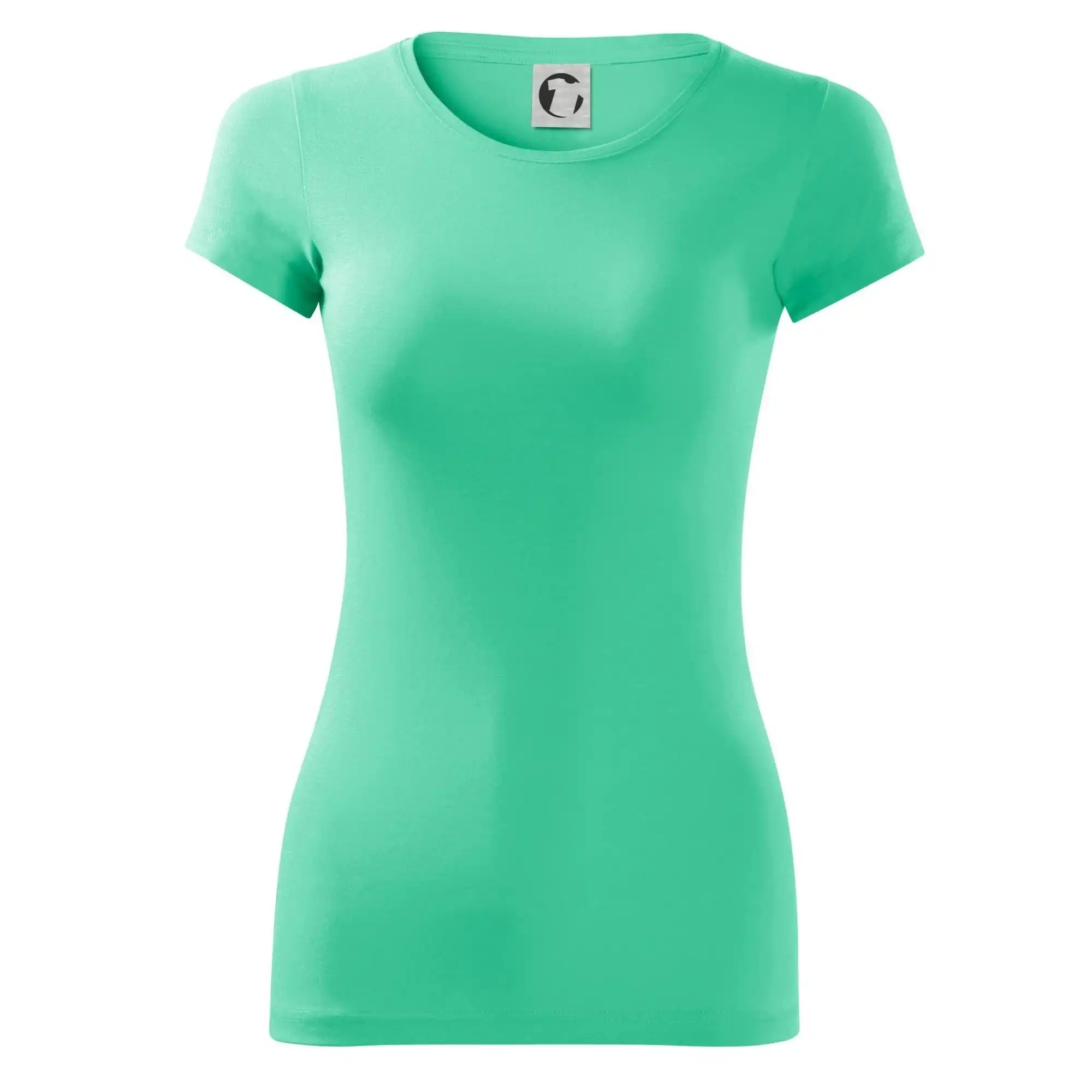 MyShirt tričká - Zelené tričko - Dámske tričko Glance - Priliehavejší strih