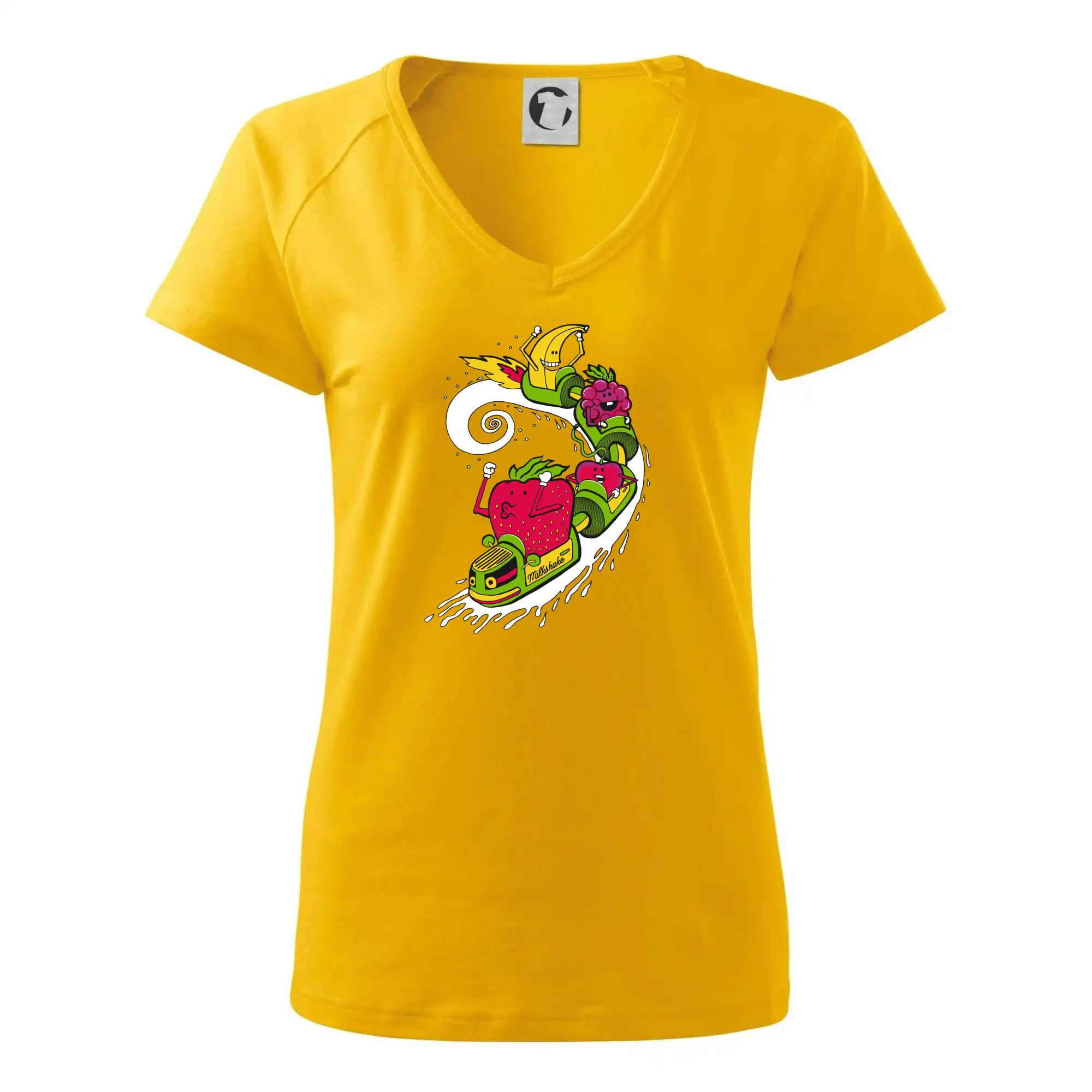 Milkshake vlak kreslený (Pecka design)