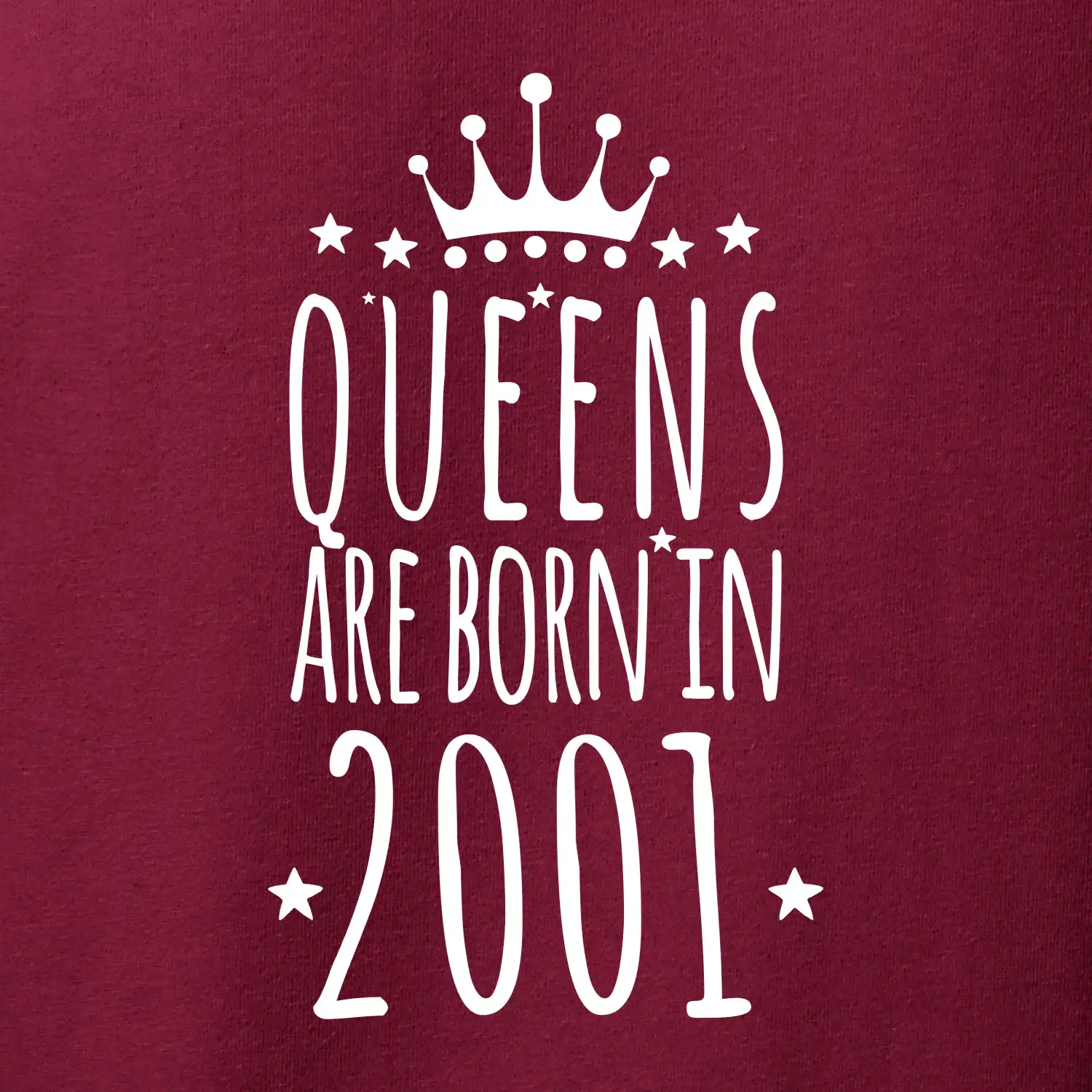 Queens are born in 2001