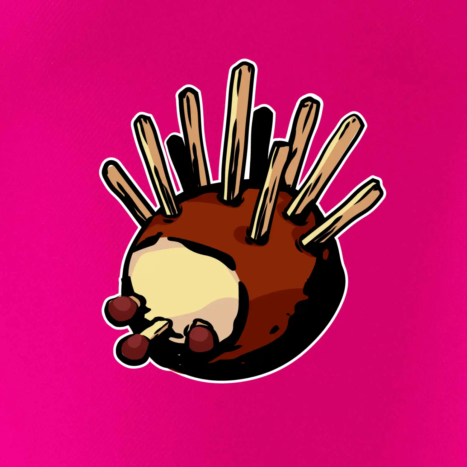 Kaštanový ježeček