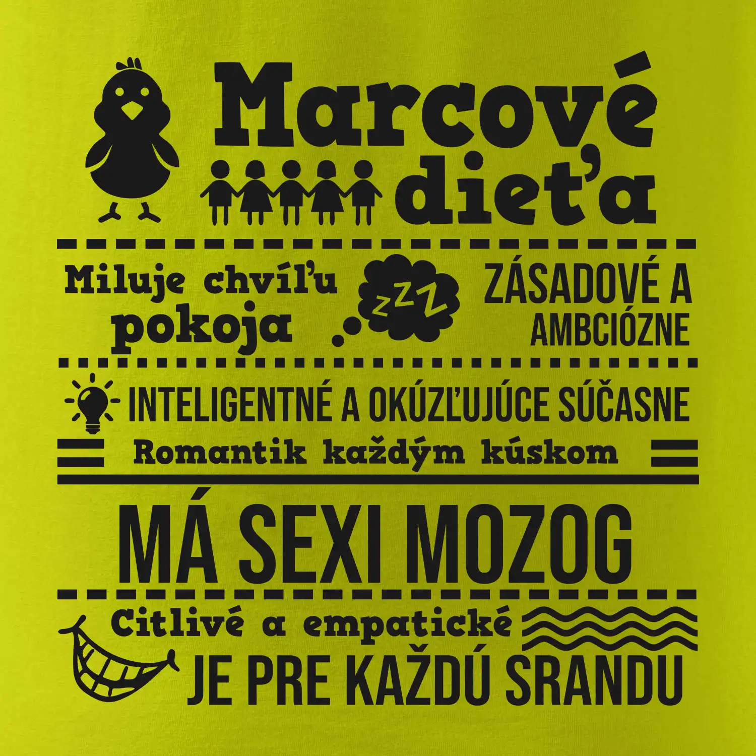 Narodeniny Marec