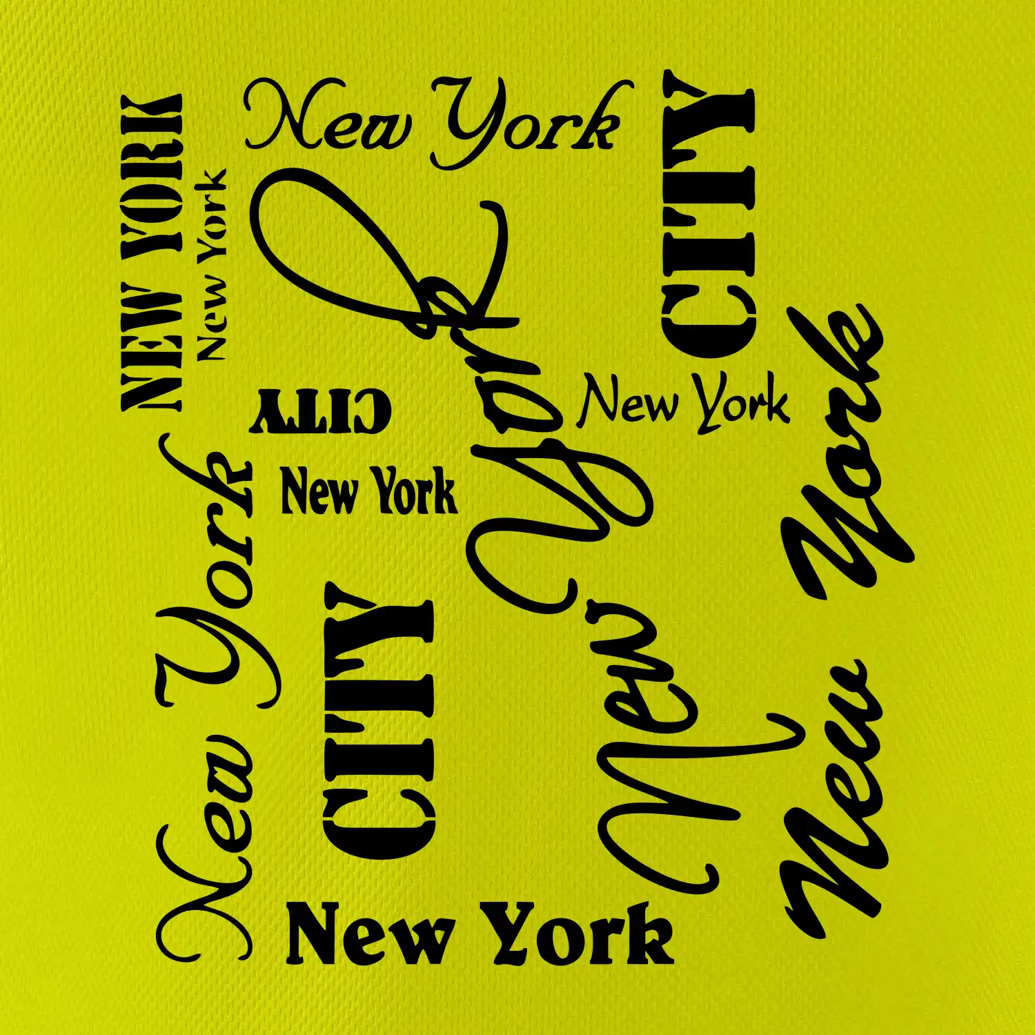 New York City font