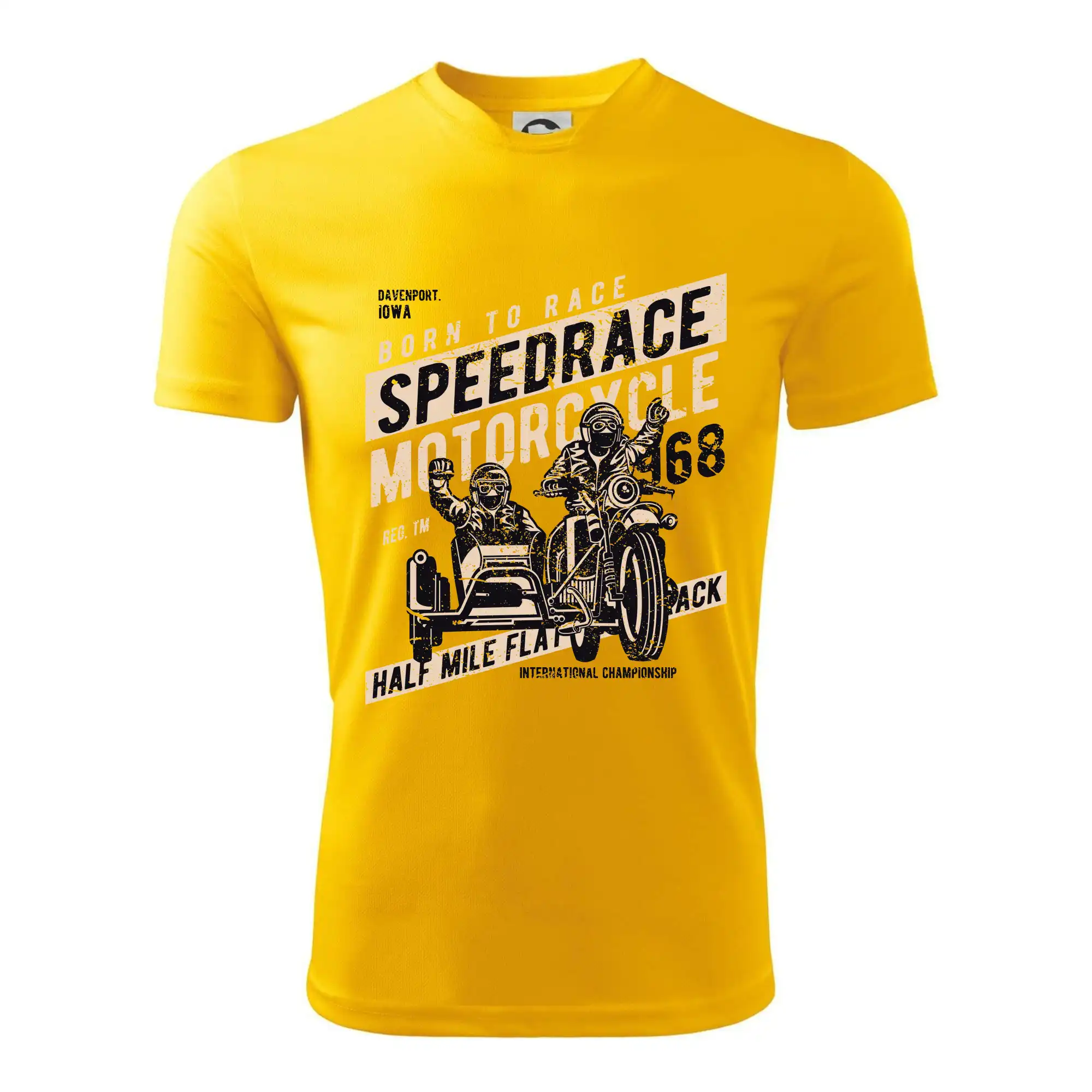 Speedrace motrcycle half mile