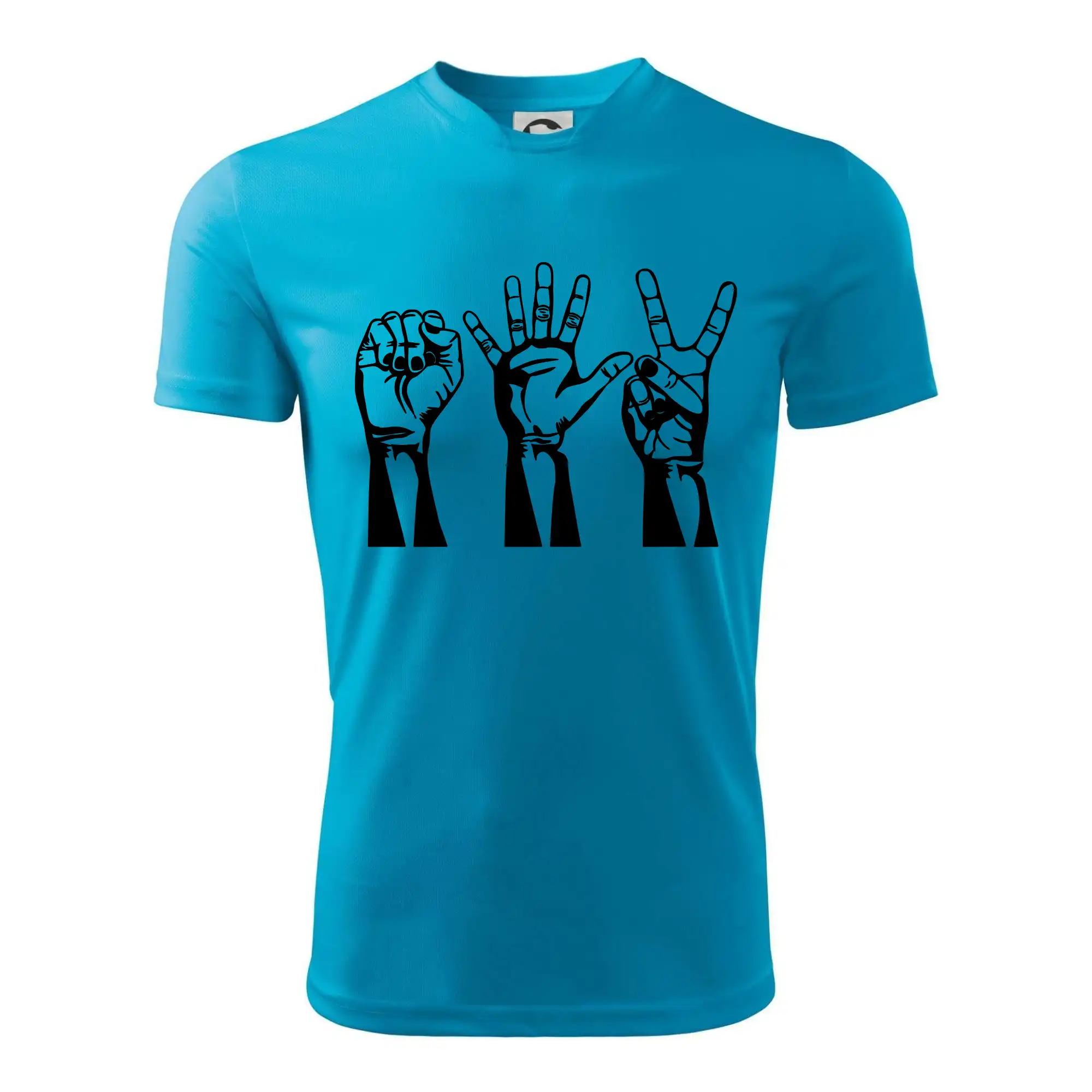 Kámen nůžky papír černé