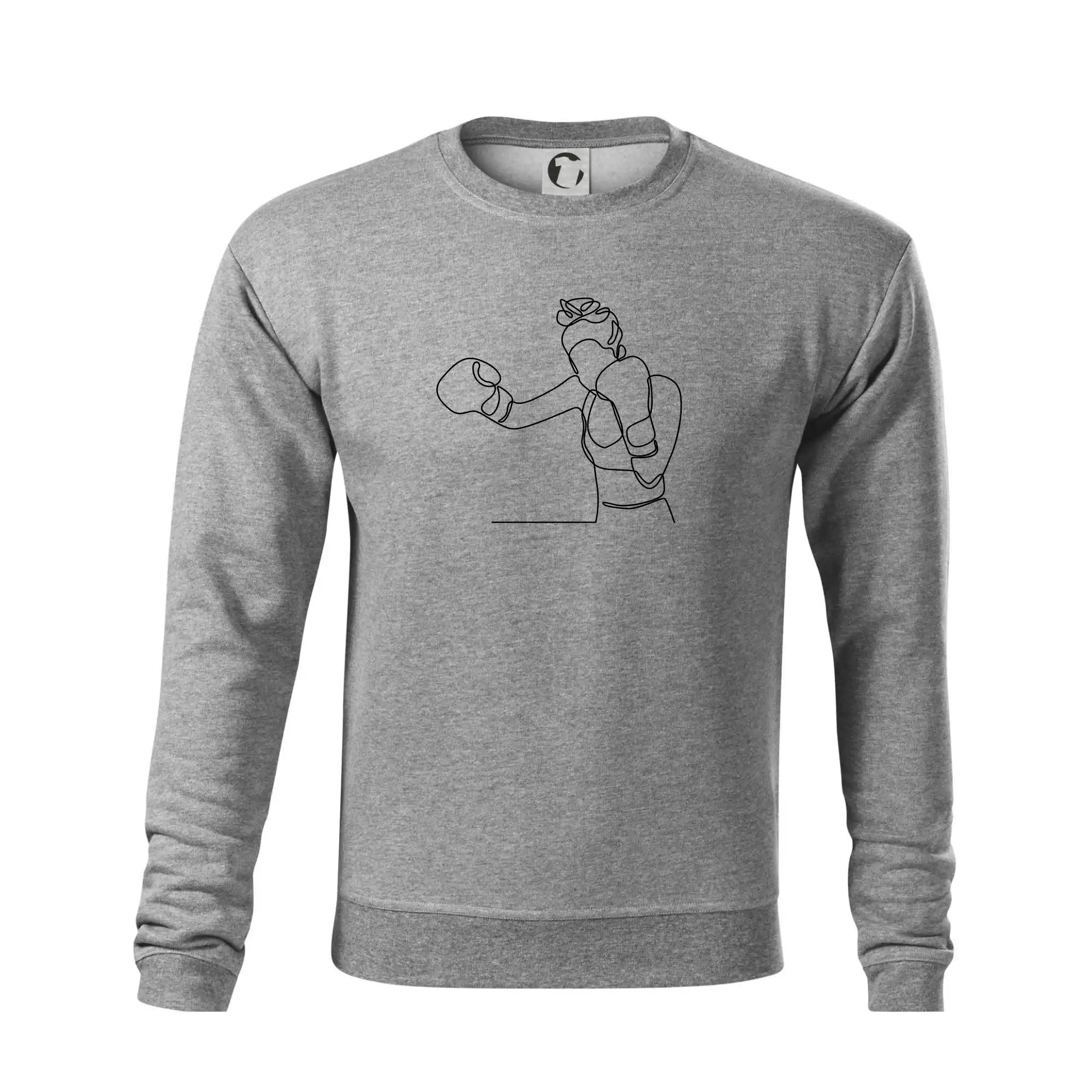 Žena boxerka jedním tahem