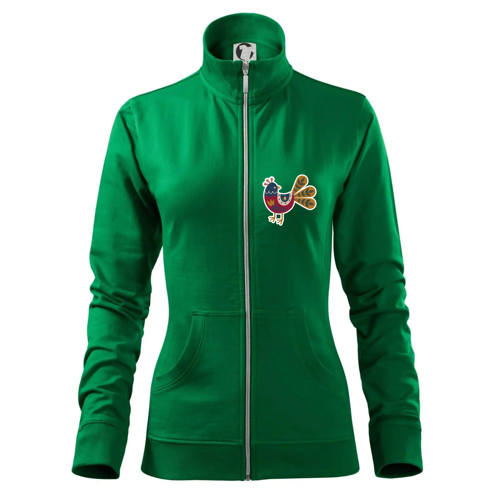 Folklor na prsu slepice