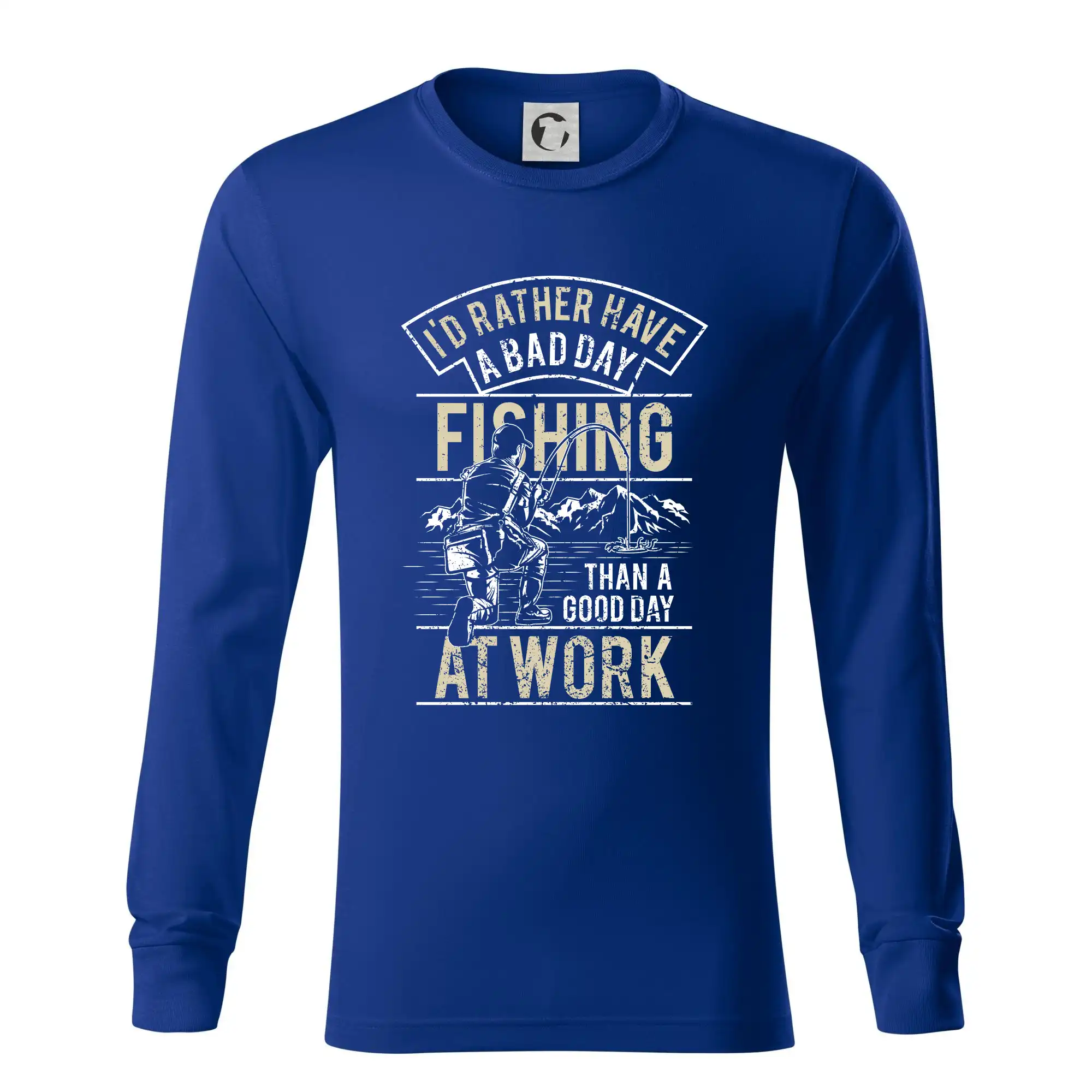 Fishing at work
