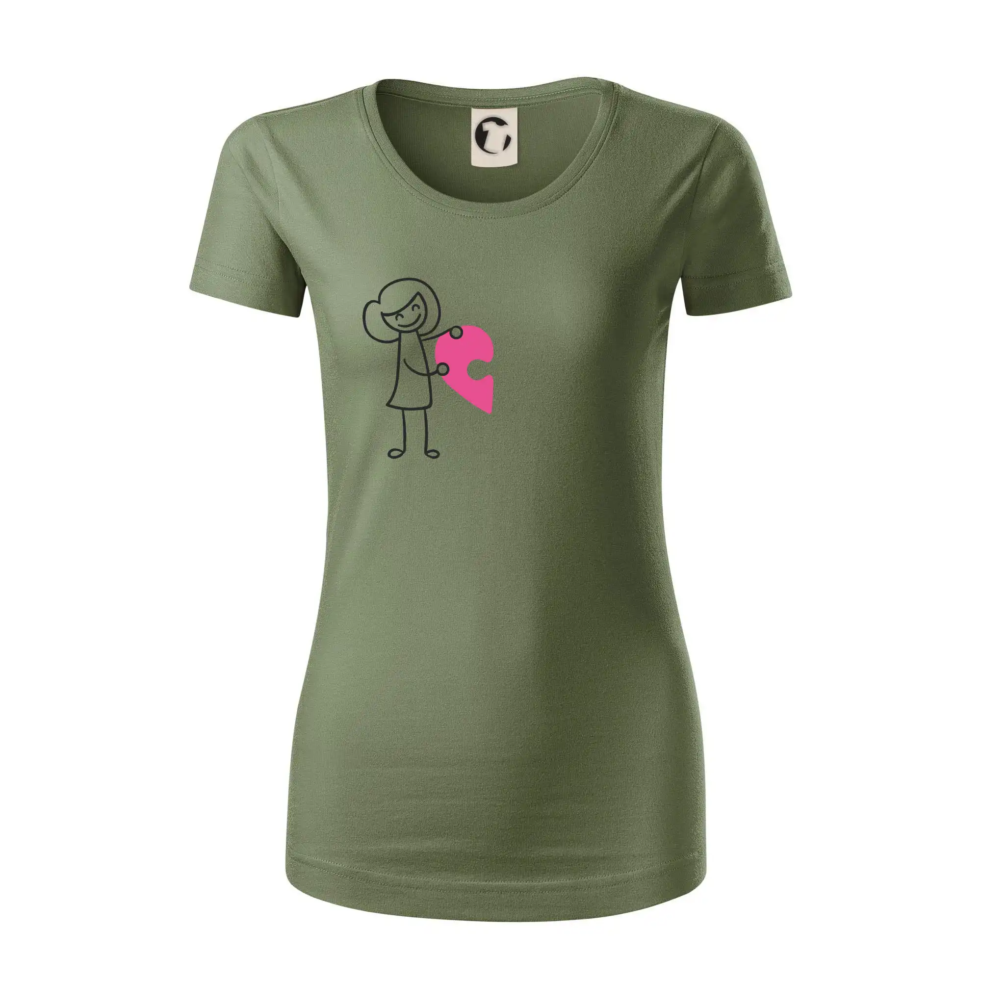 Párová trička puzzle postavička