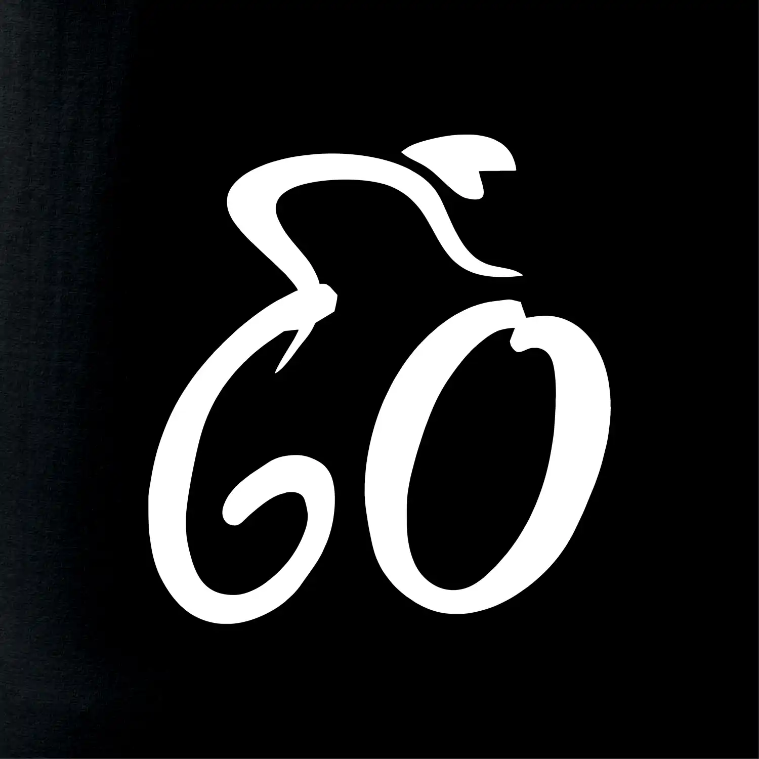 Cyklista slaví šedesátku (60)