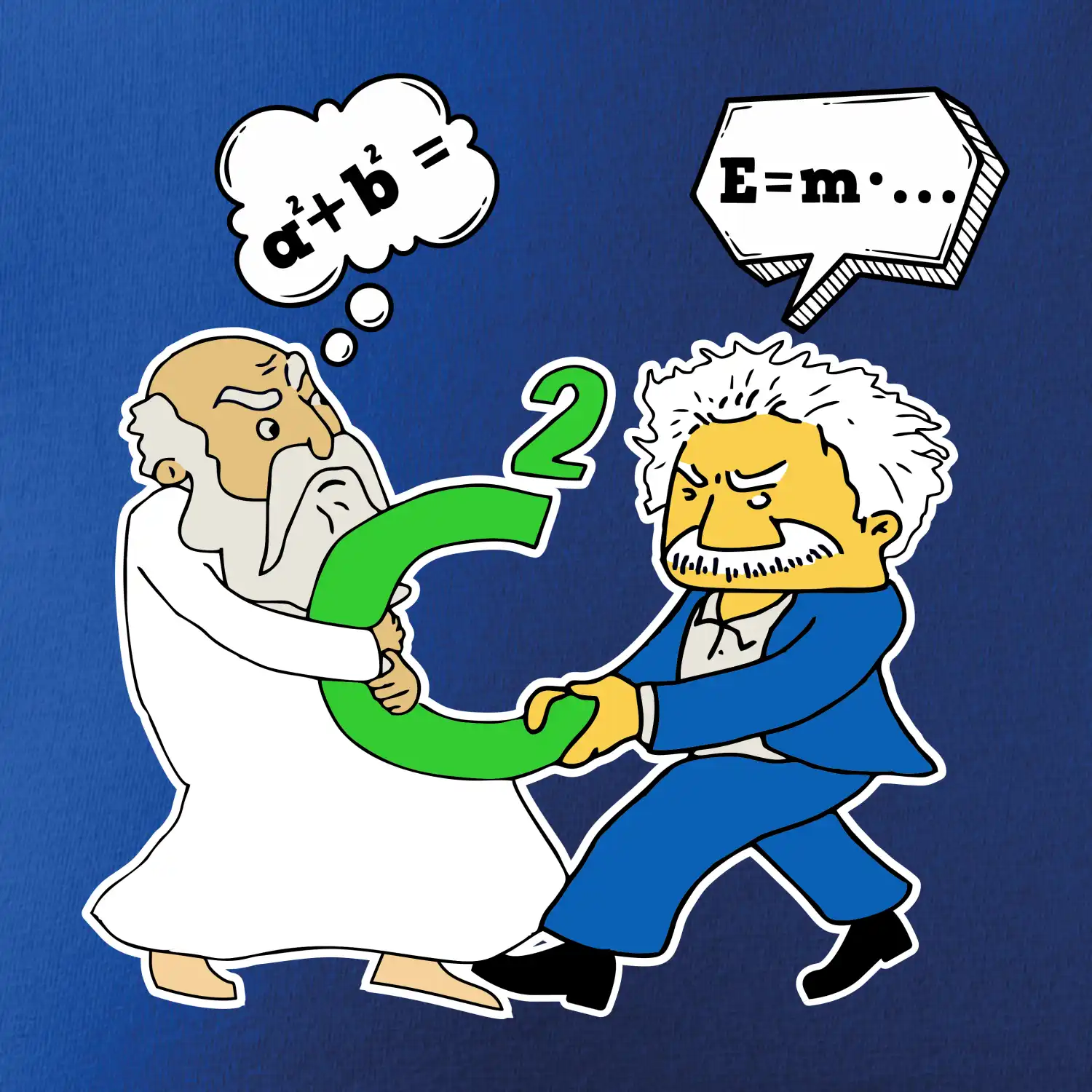 Pythagoras a Albert boj o C