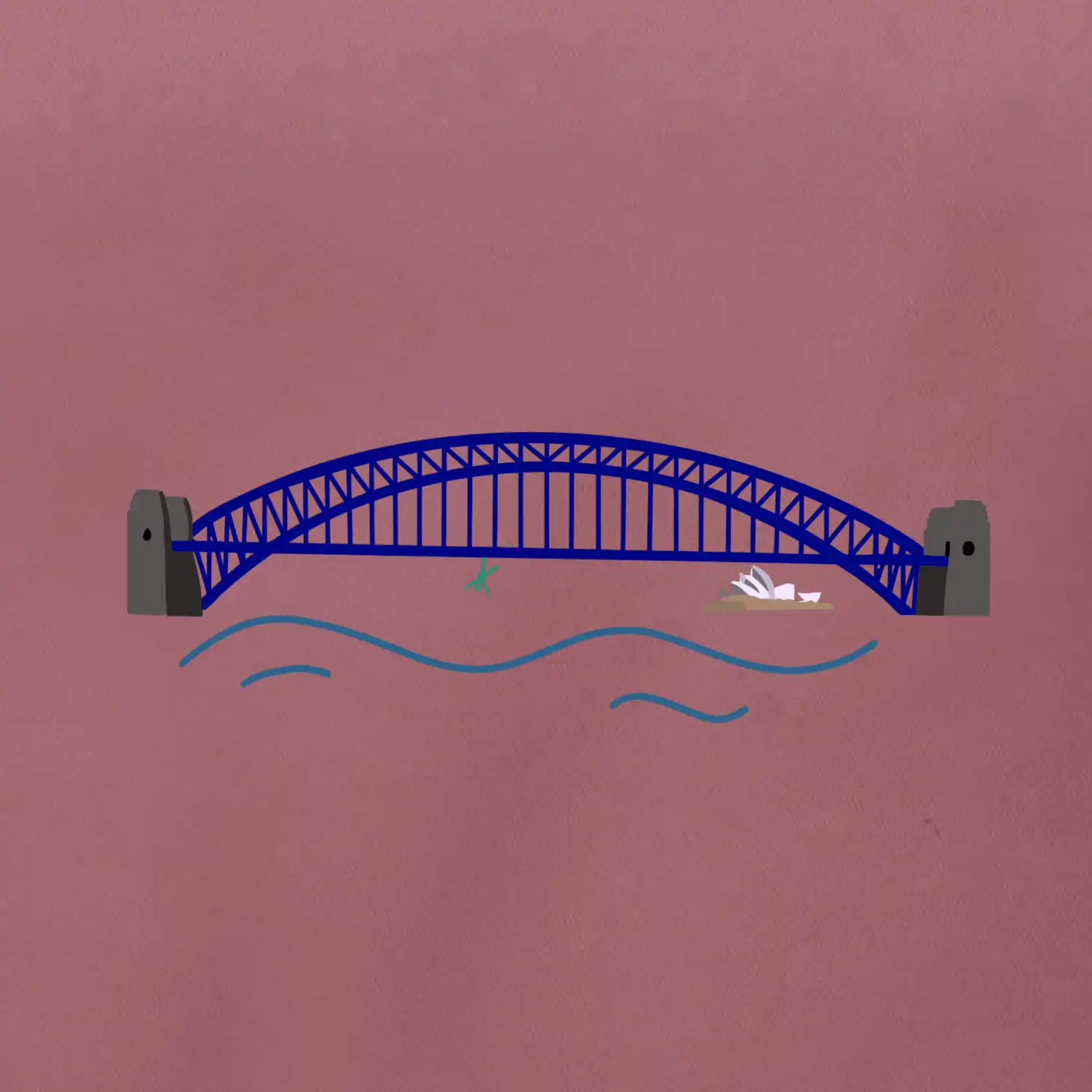 Most Sydney - sebevrah (Moňas)