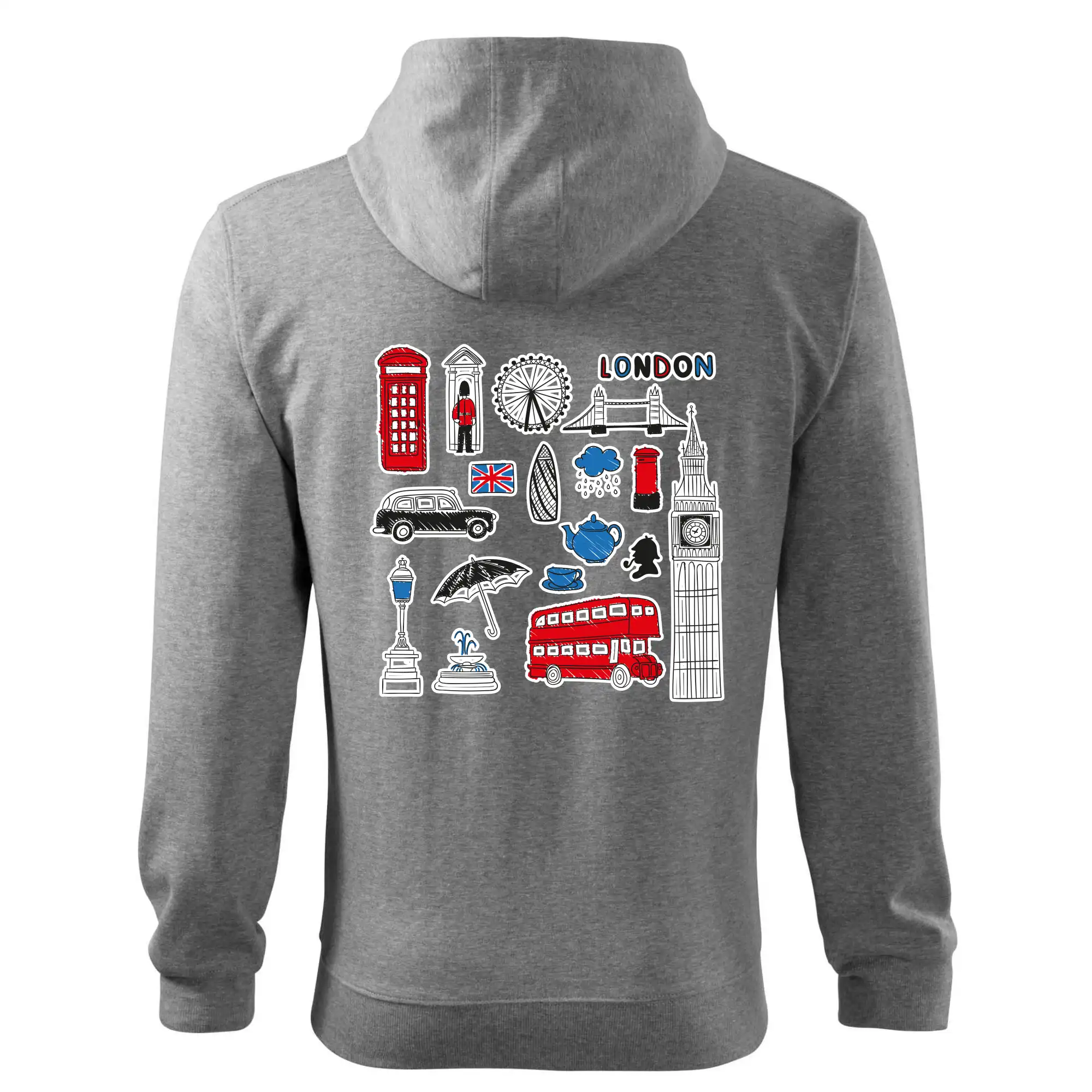 Velká Británie - kreslené ikonky