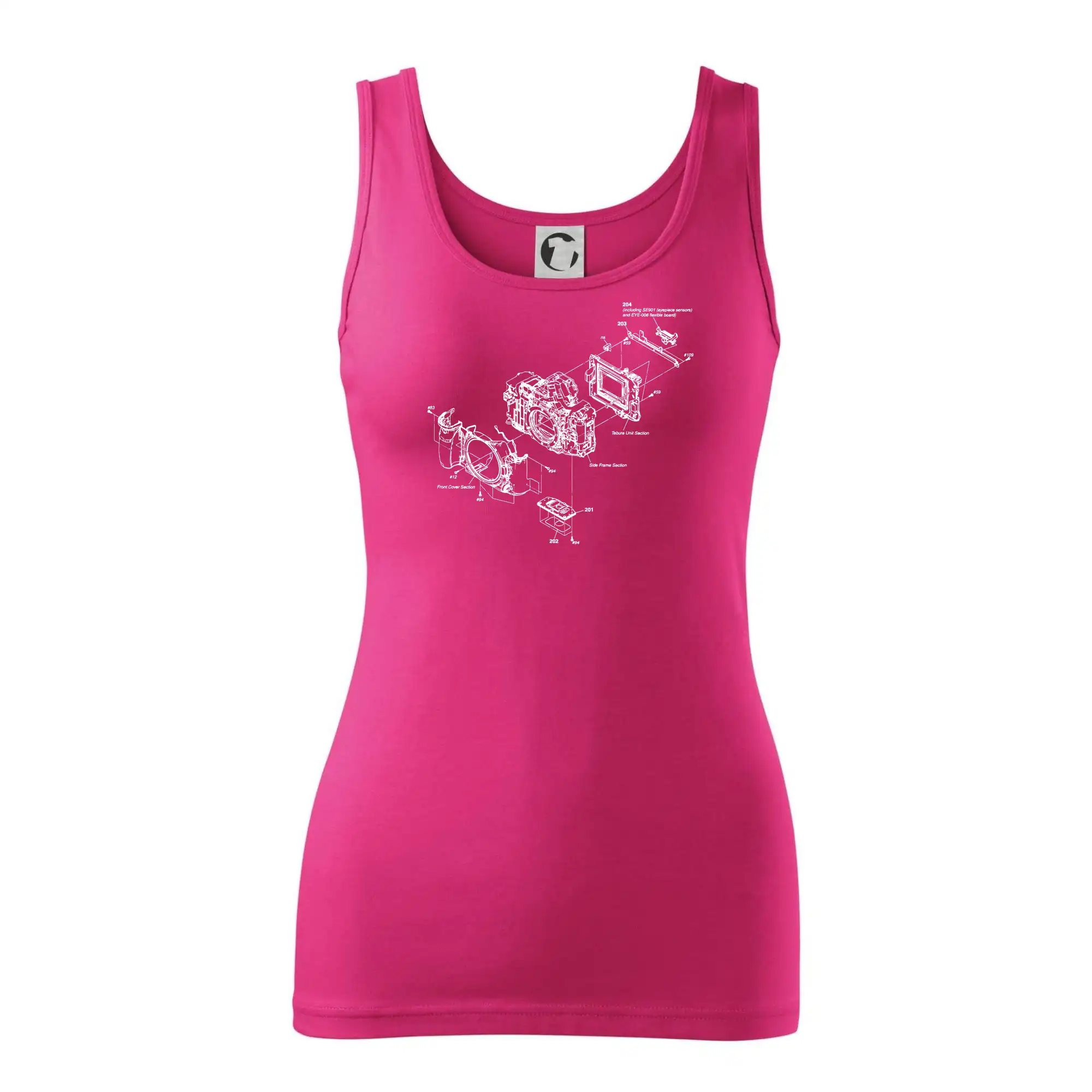 Nákres Digitální fotoaparát