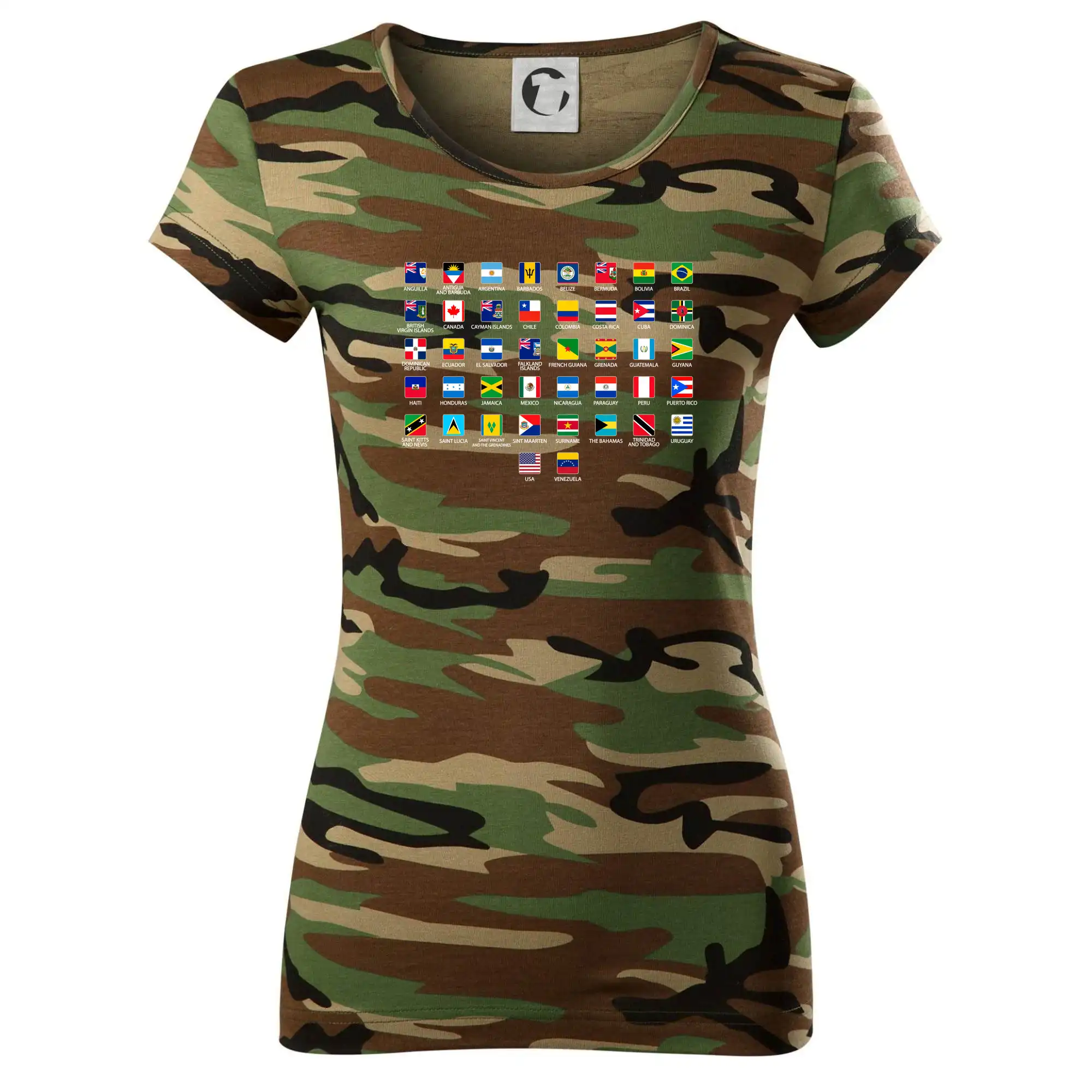 Vlajky států - Amerika