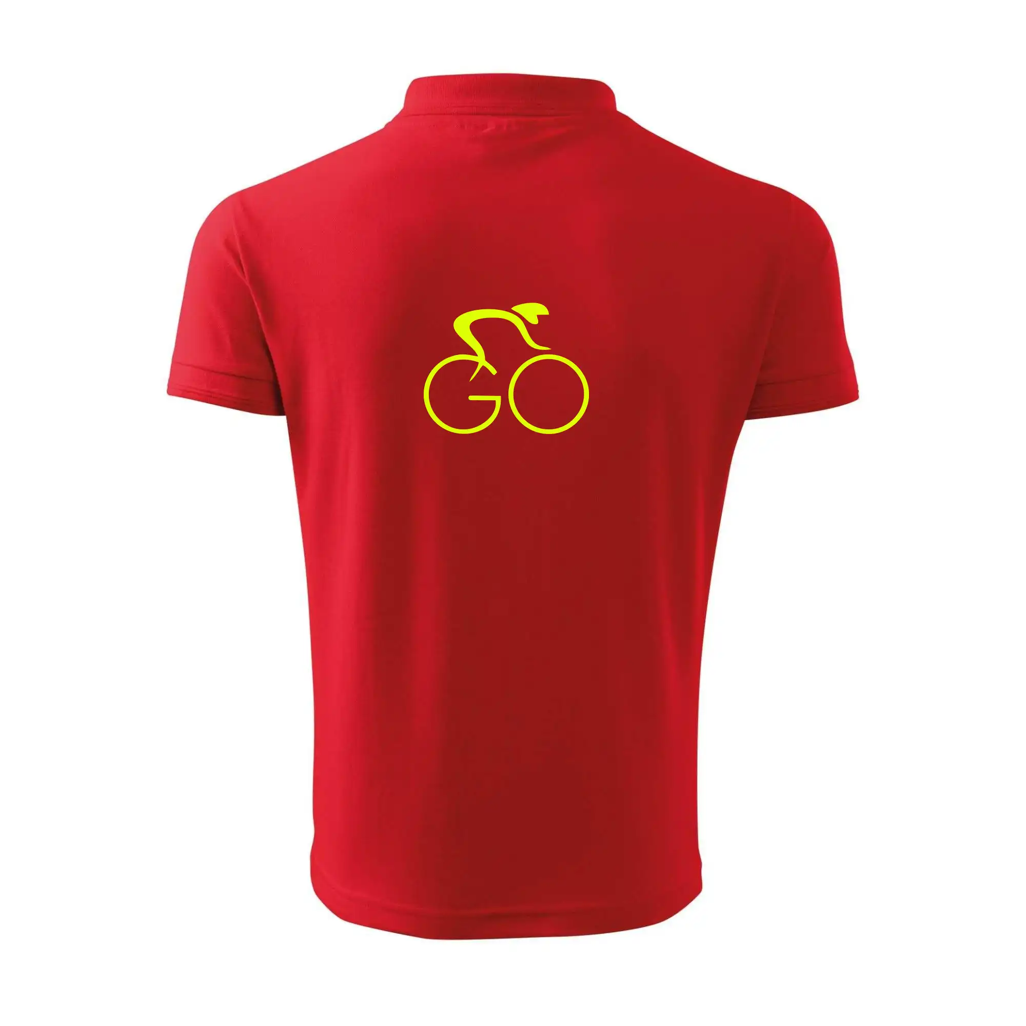 GO - Fluo cyklista malý