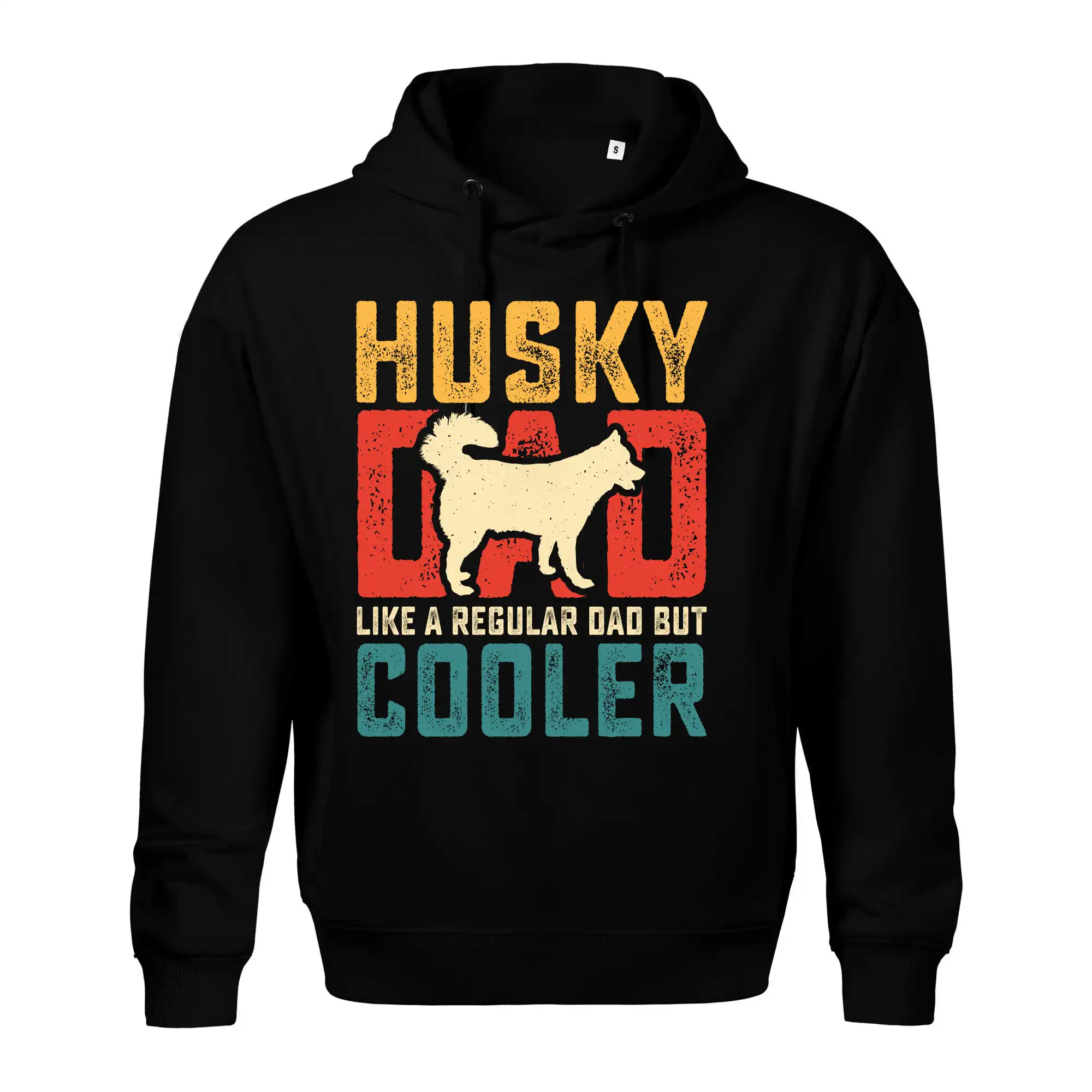 Husky dad like a regular dad but cooler