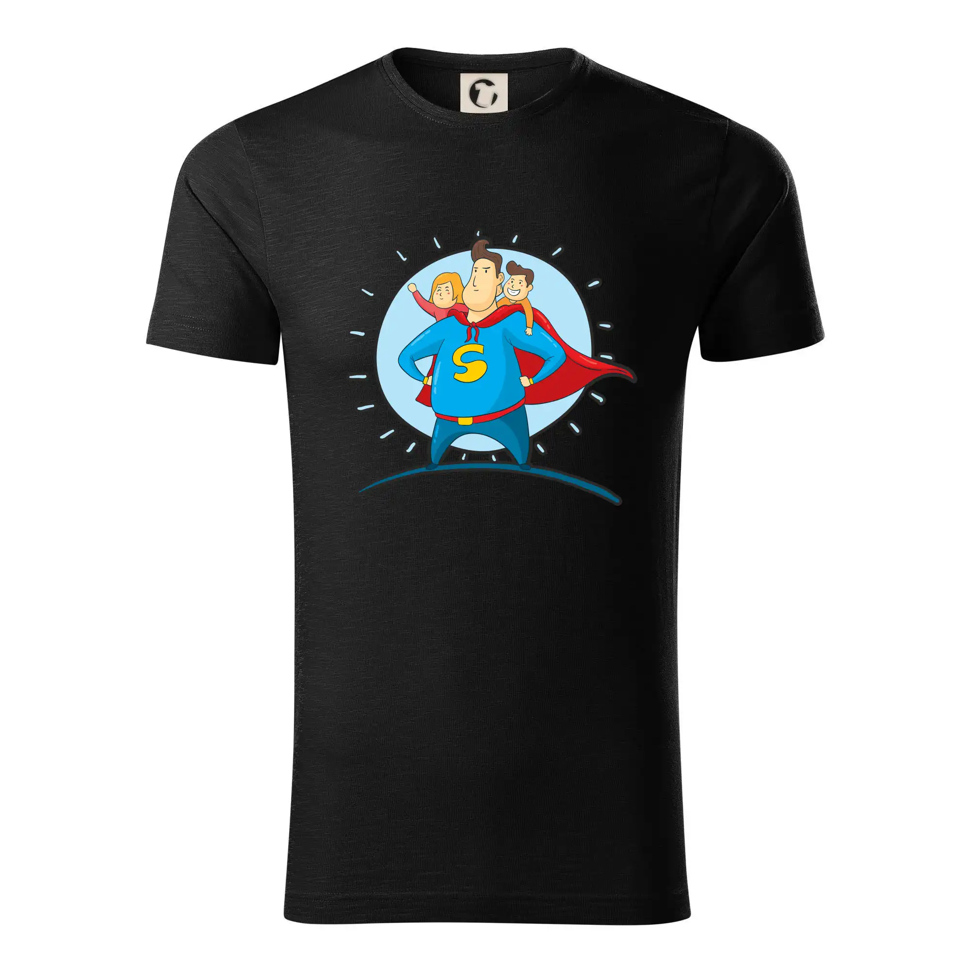 Táta superman - holka a kluk