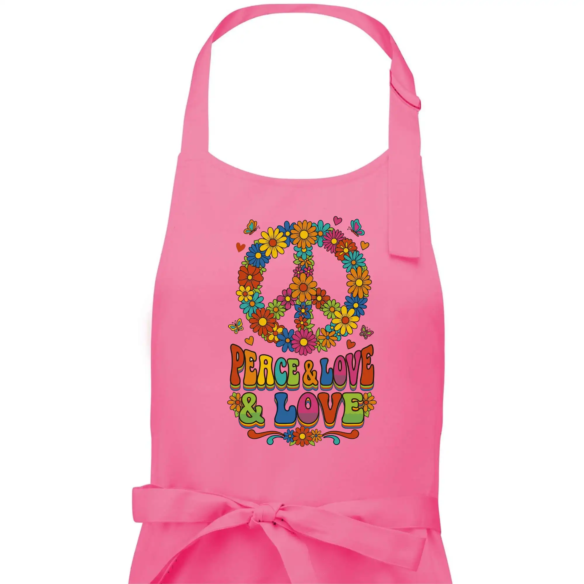 Peace and love - na výšku s květy