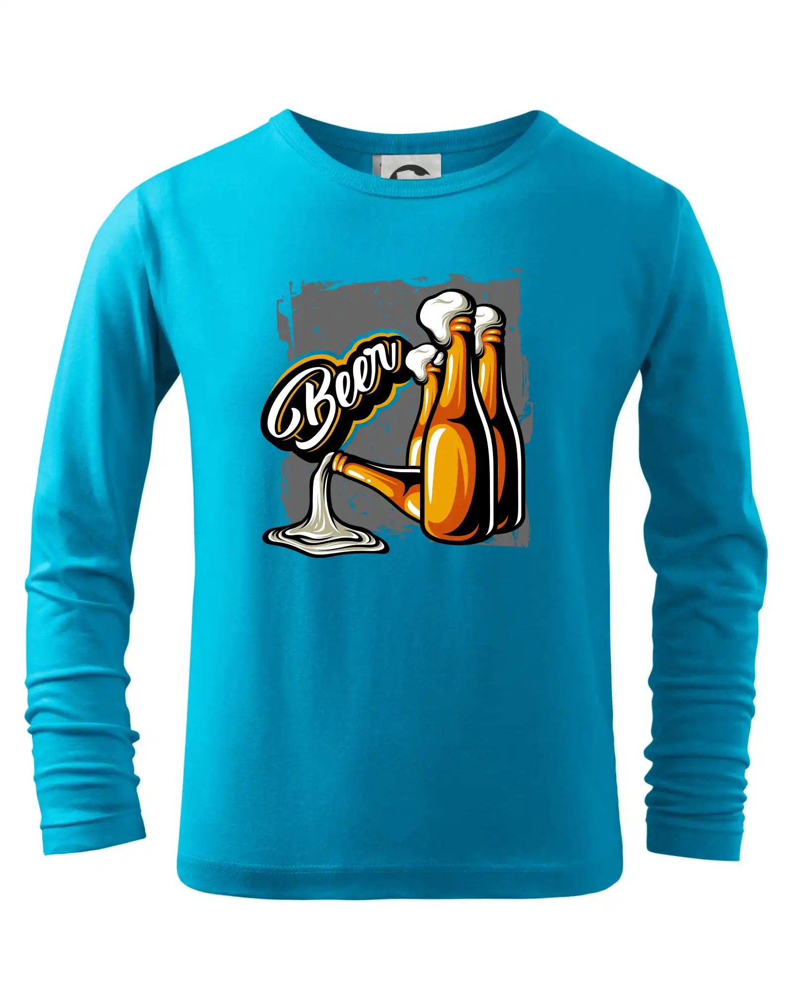 Vtipná tričká pre pivárov - Beer fľaše - Tričko detské Long Sleeve