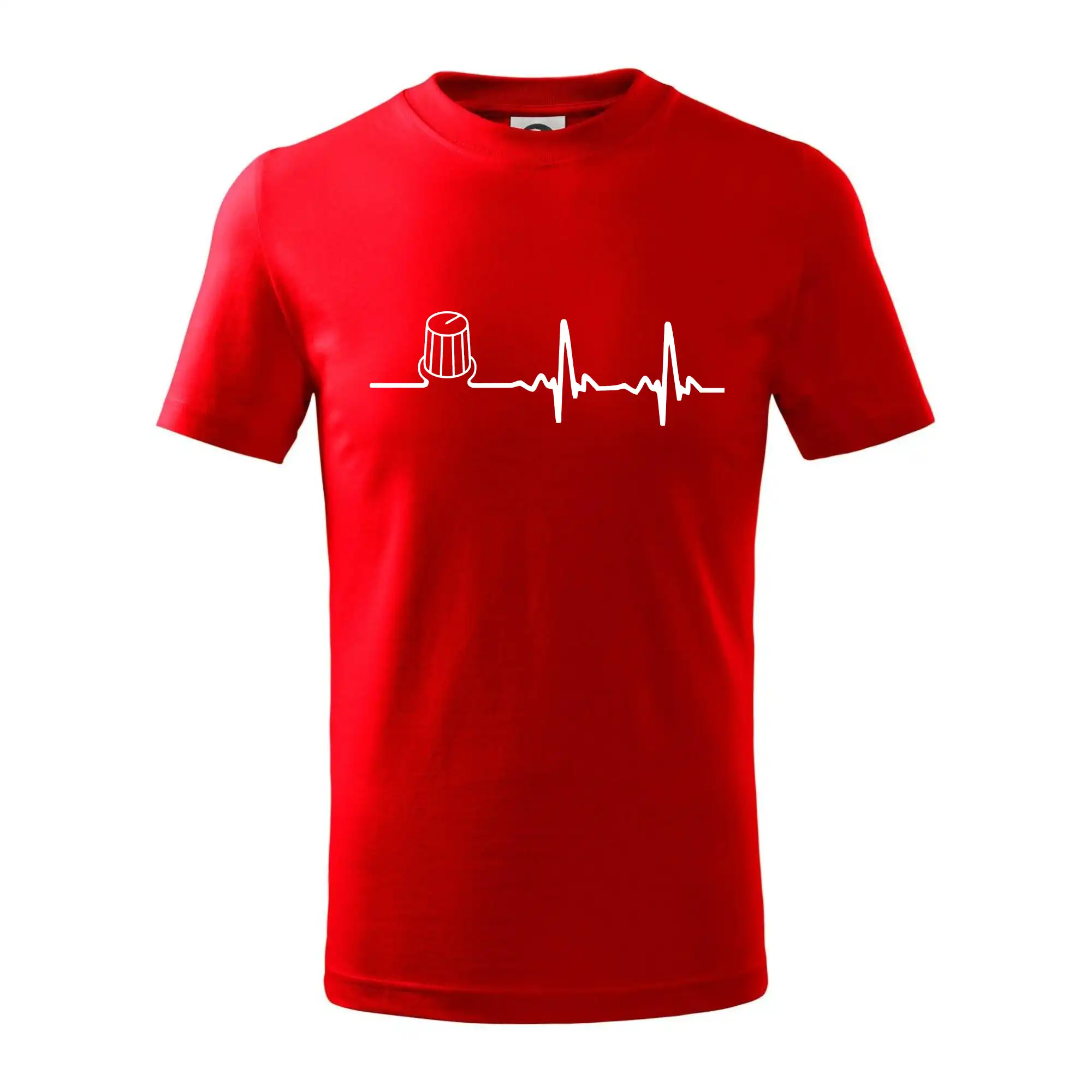 Muzikant volume EKG - Tričko detské bavlnené