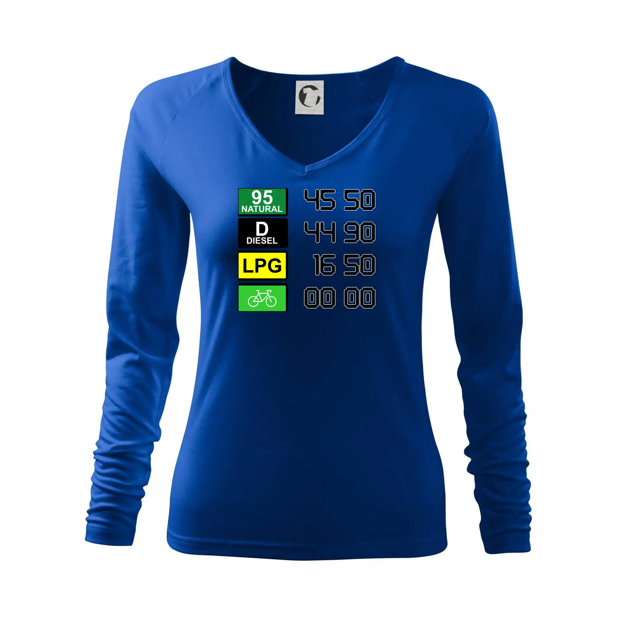 Tričko ako darček pre cyklistu - Bicykel je eko ceny - Tričko dámske Elegance