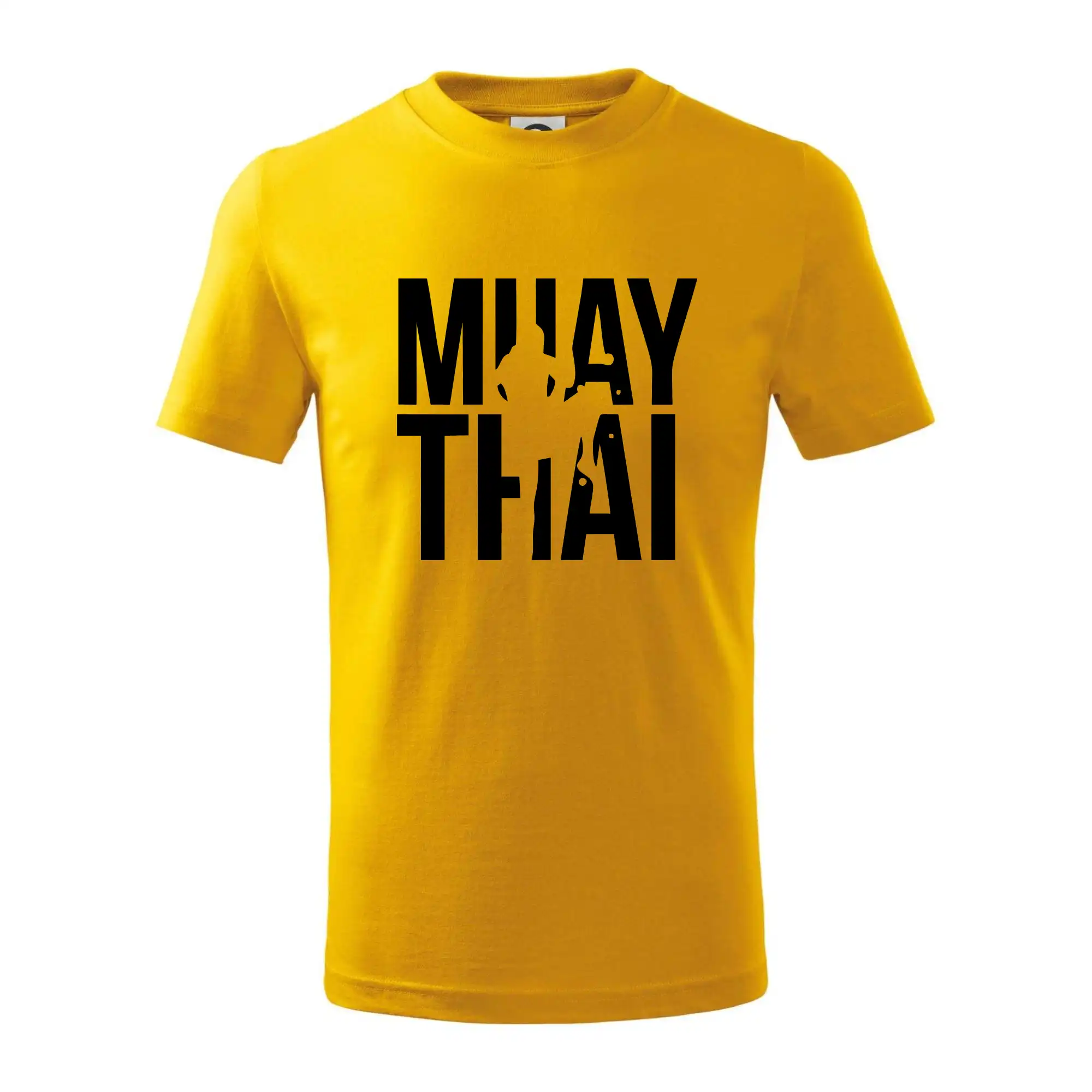 Tričká na box - Nápis Muay Thai - Tričko detské bavlnené