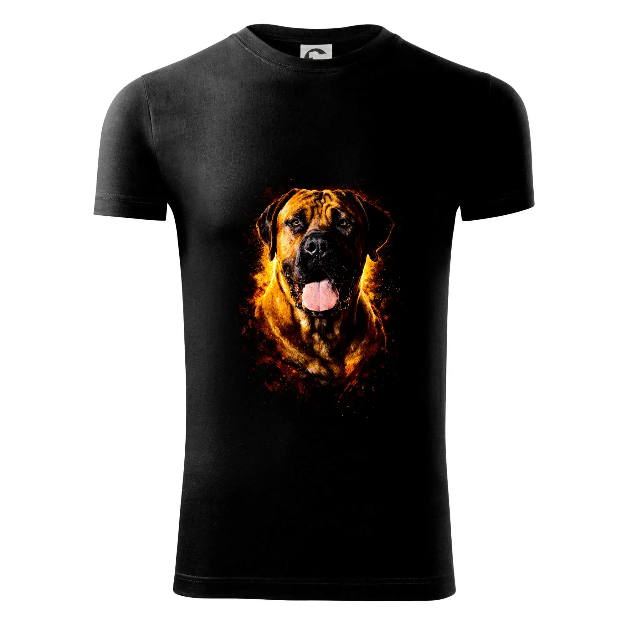 Ostatné psie plemená - Obrázok poltón búrsky buldog (Boerboel) - Viper FIT - Pánske zúžené tričko