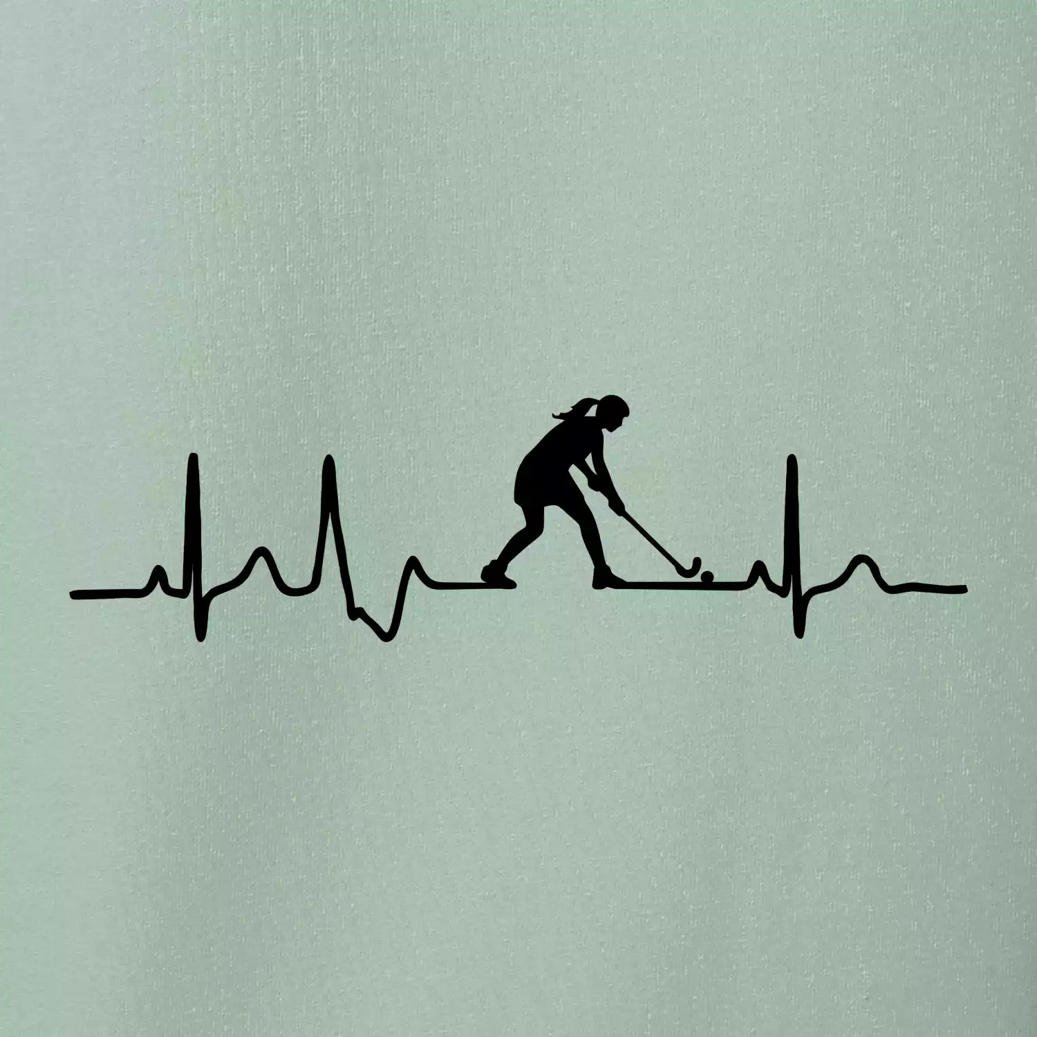 Pozemní hokej ekg - hráčka