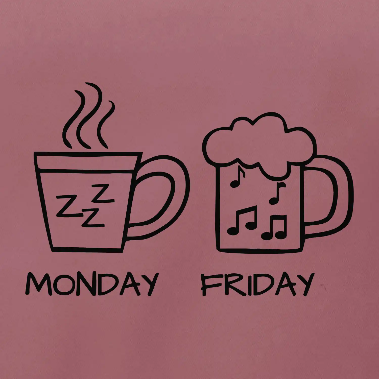 Monday - Friday - Coffee Beer