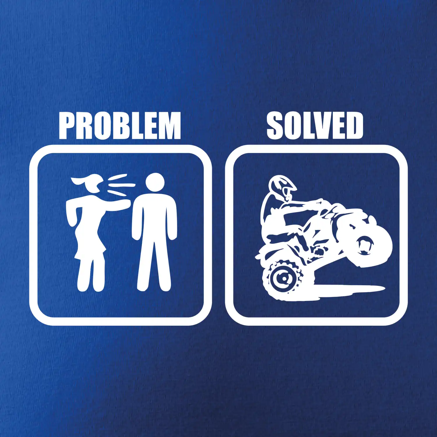 Problem quad / čtyřkolka