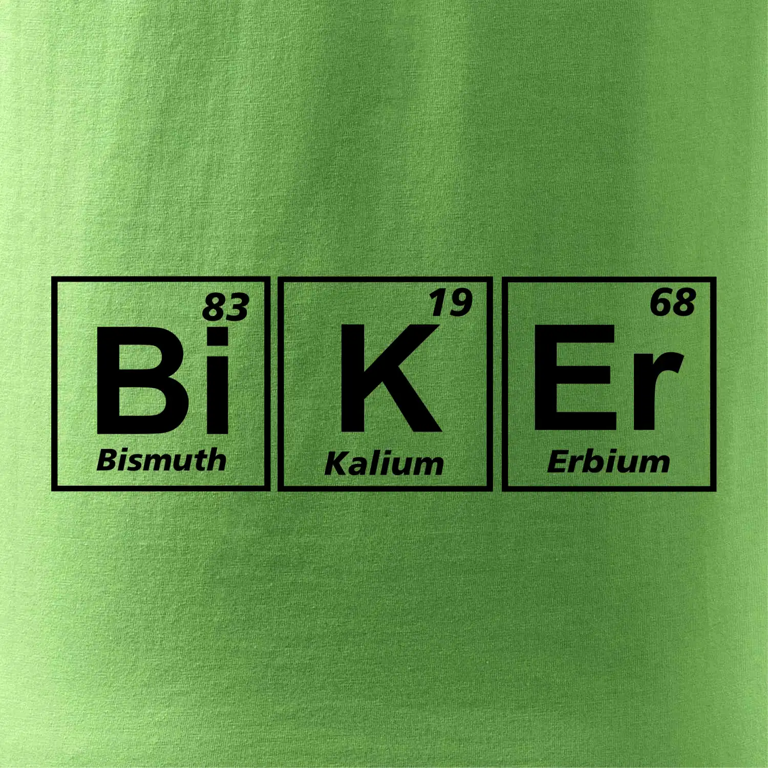 Biker  - Tabulka prvků