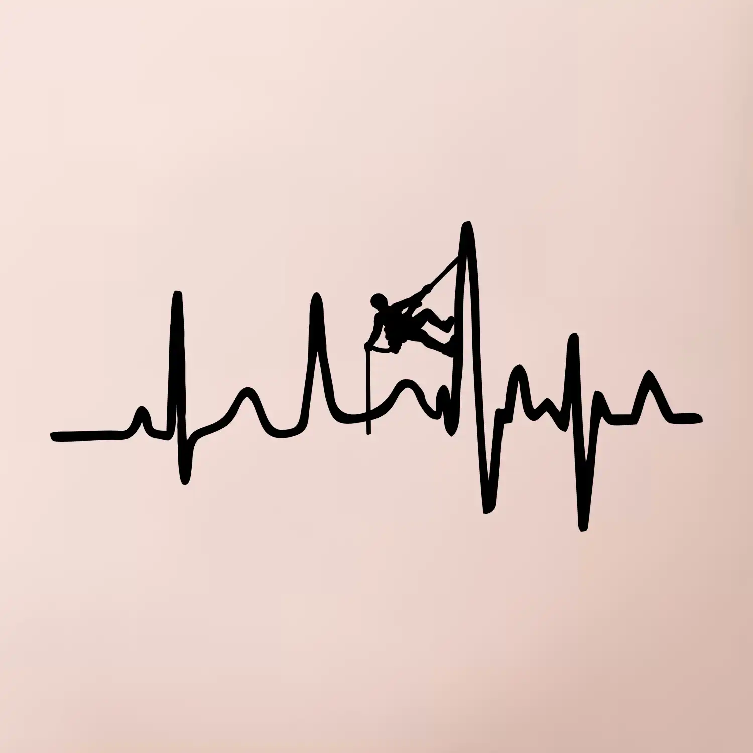 EKG horolezec