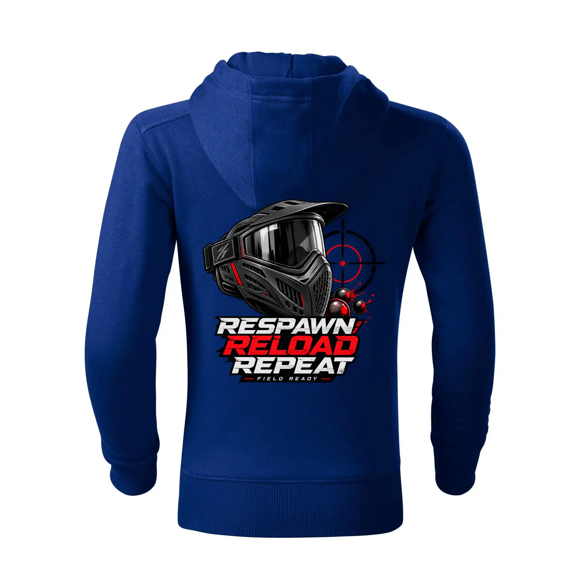 Paintballová maska respawn reload repeat