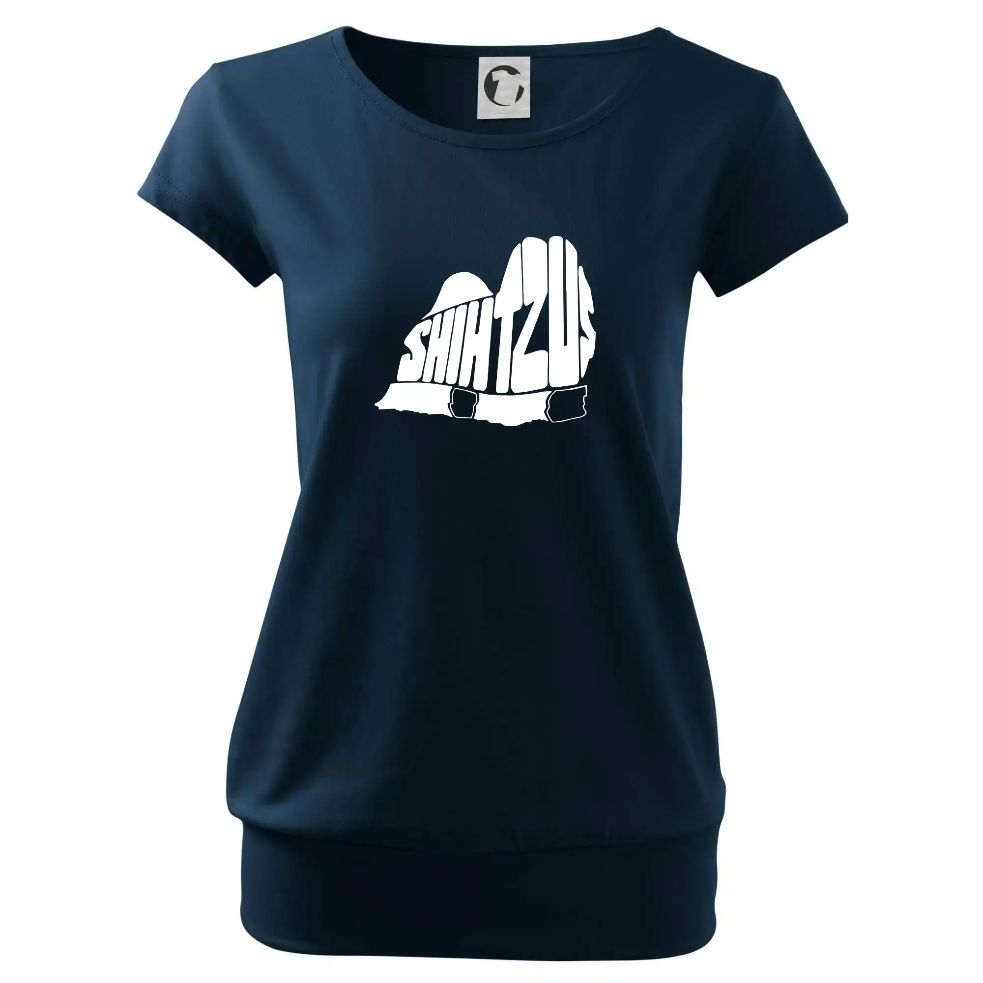 Shih-tzu - nápis v těle