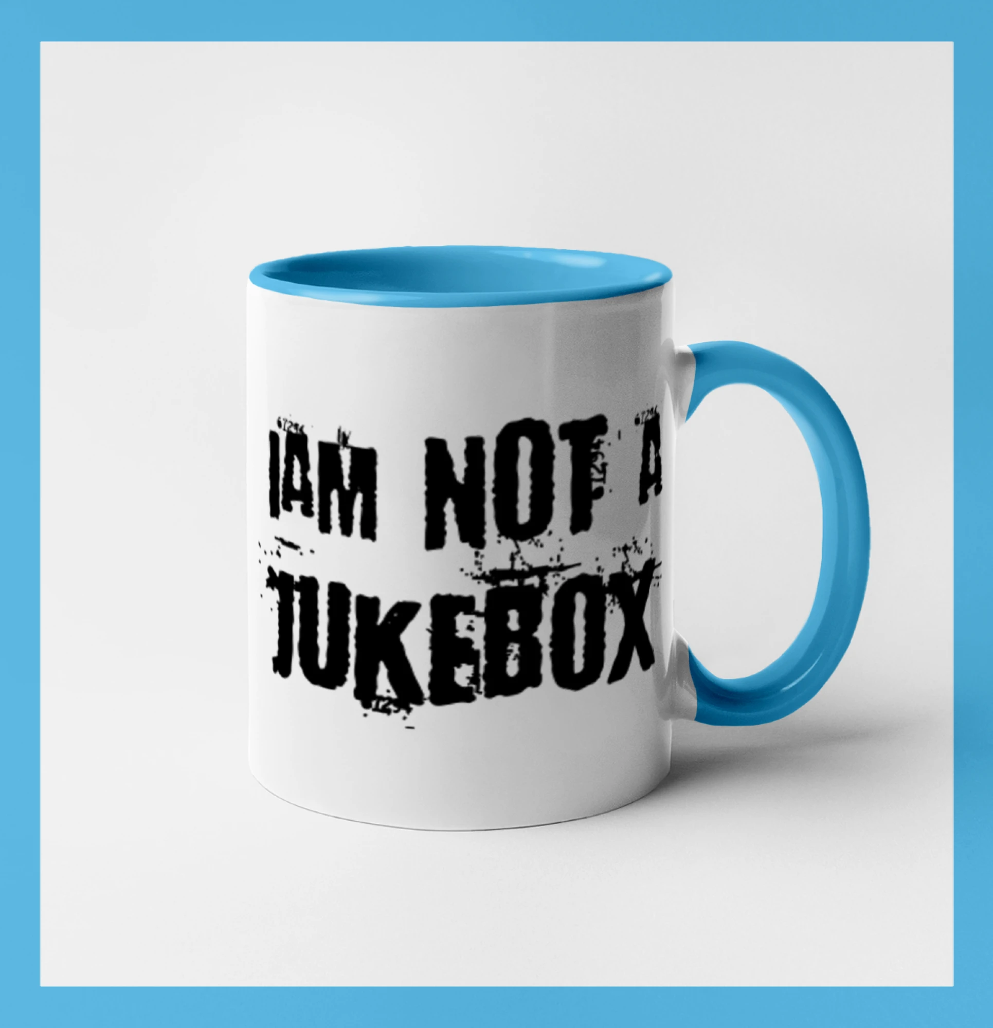 Iam not a jukebox - na prsou