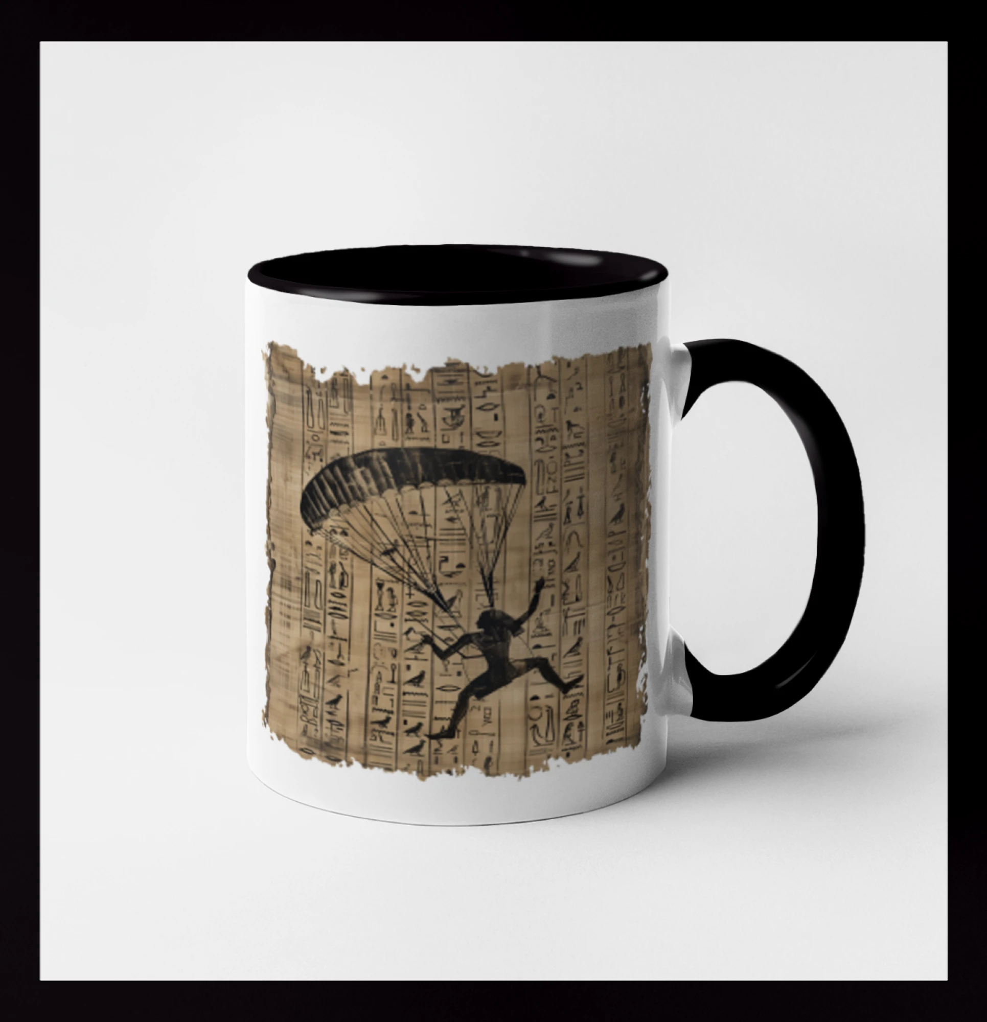 Egyptské hieroglyfy paraglide