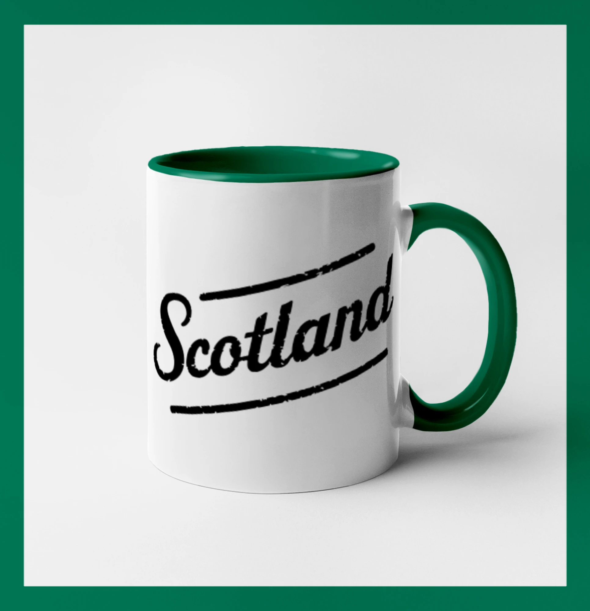 Scotland Vintage nápis