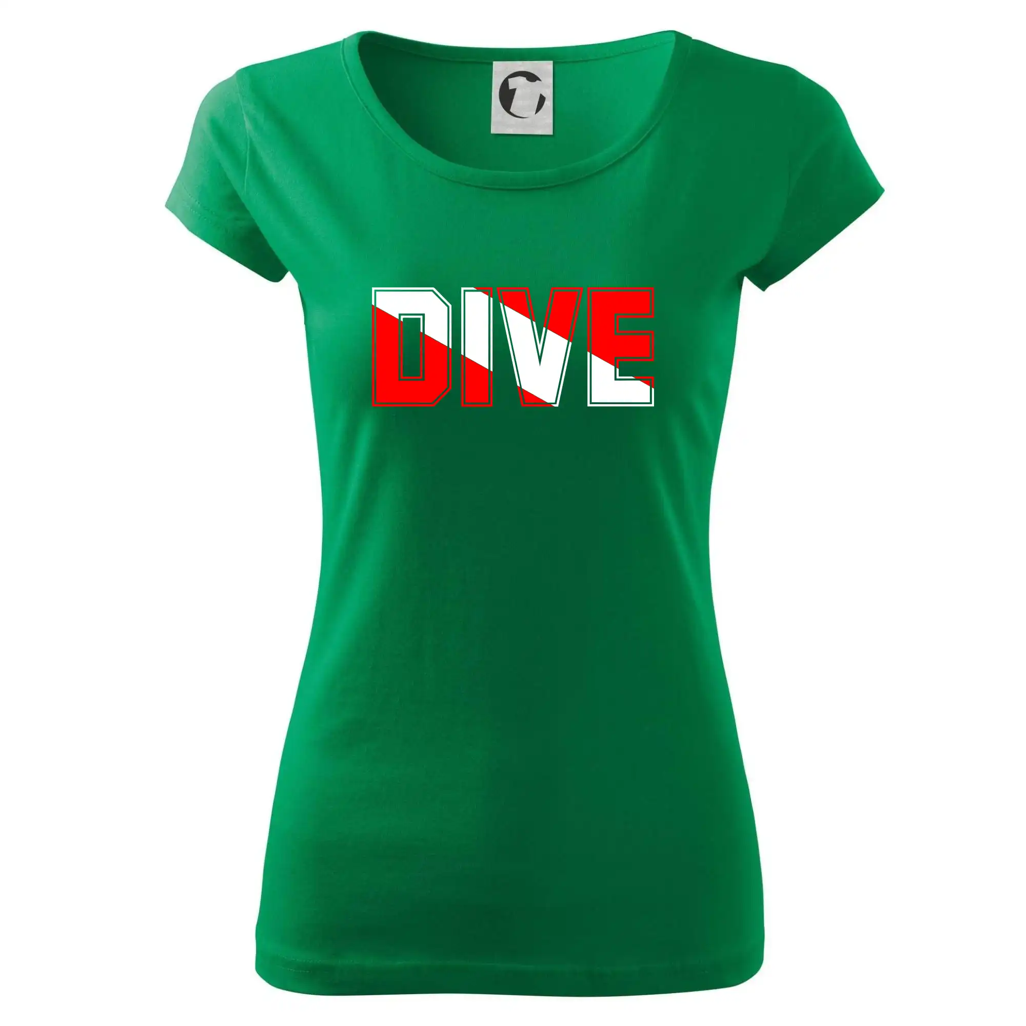 Dive nápis vlajka