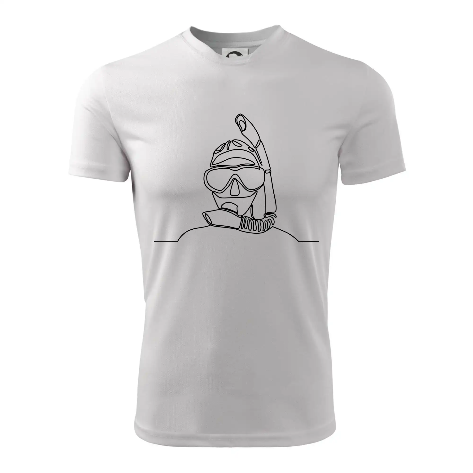 Potápěč jedním tahem