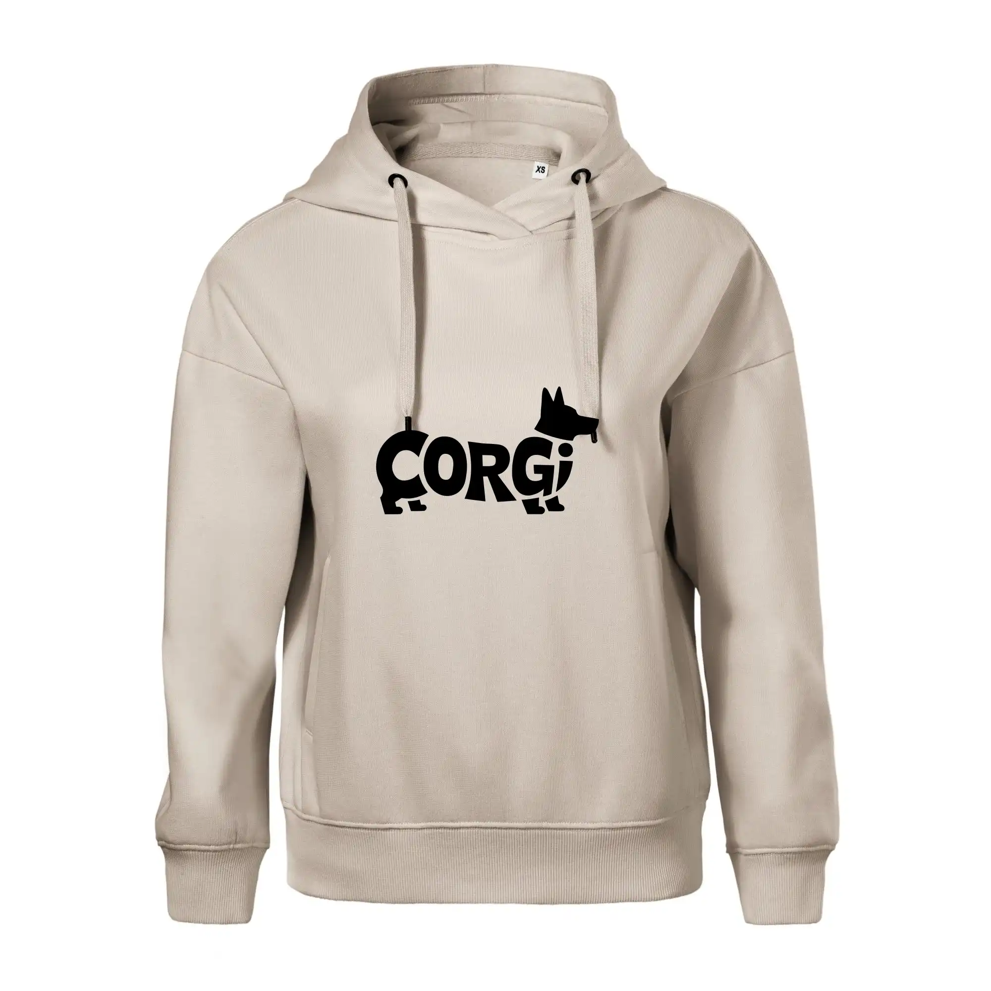 Corgi nápis v těle