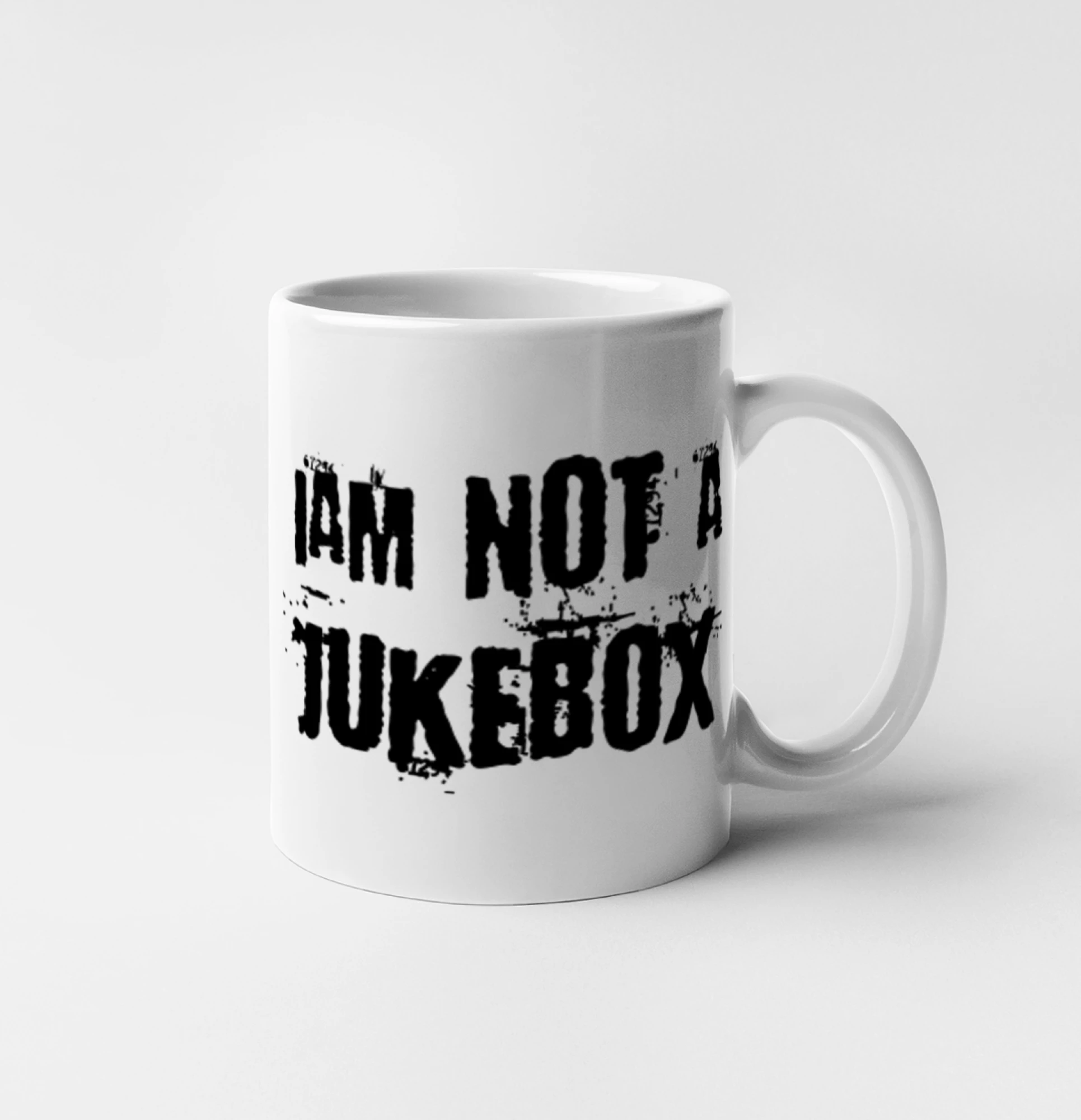 Iam not a jukebox - na prsou