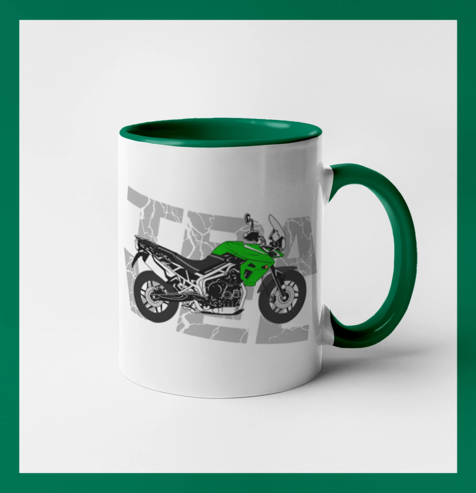 Cestovní enduro zelená